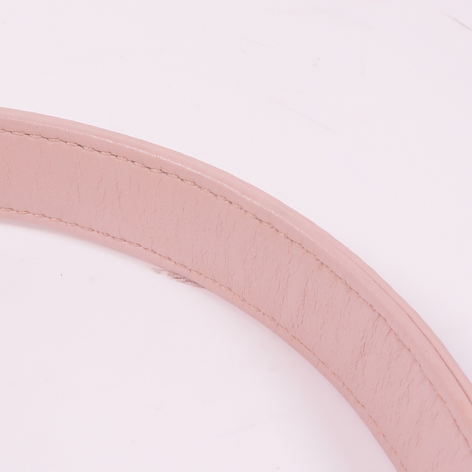 CHANEL 皮革Boy 25銀扣鏈帶肩背袋