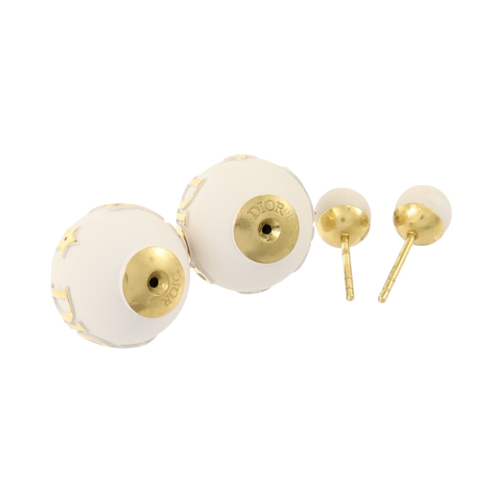 Dior PVC/金屬Tribales Earrings耳環