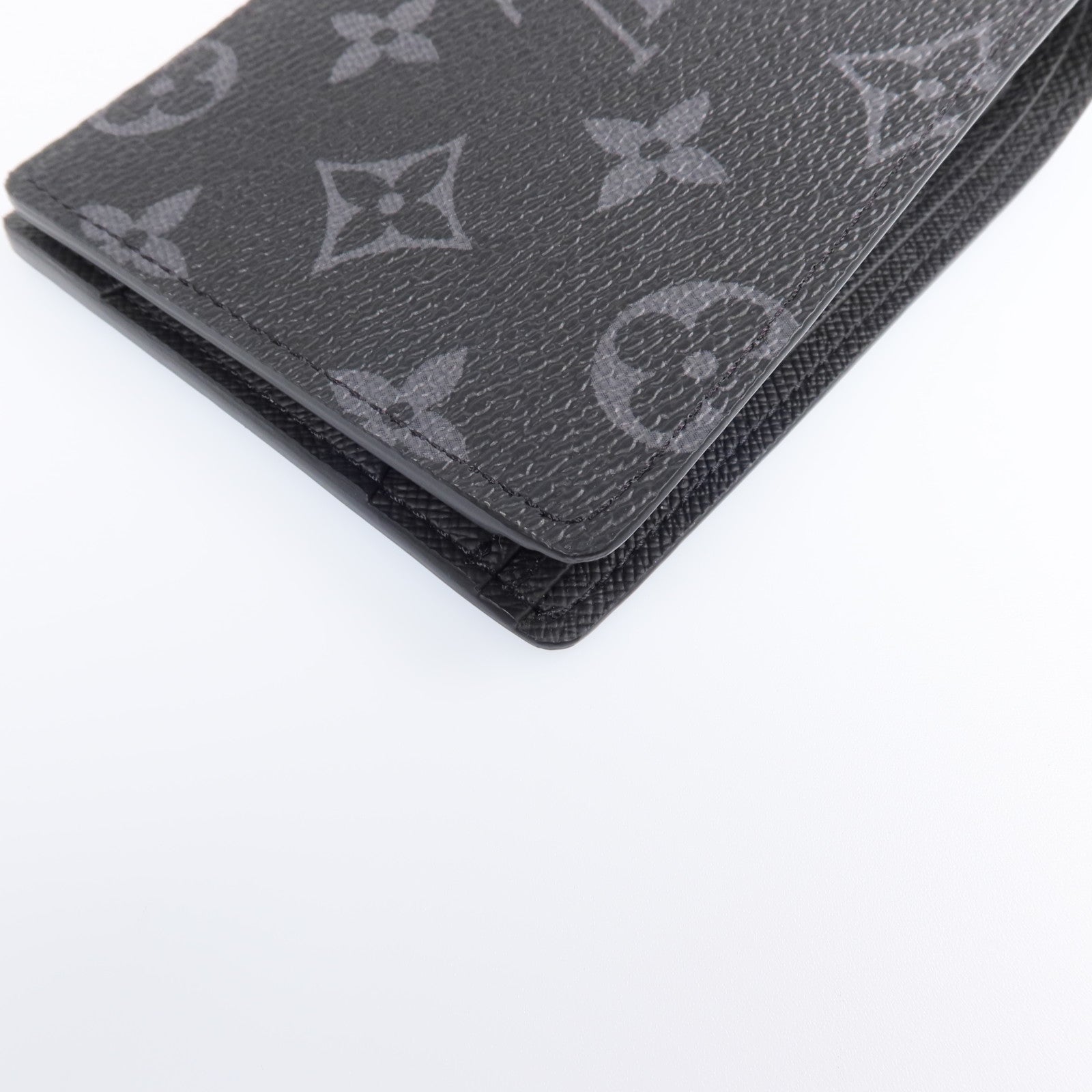 LOUIS VUITTON Monogram Eclipse Multiple錢包