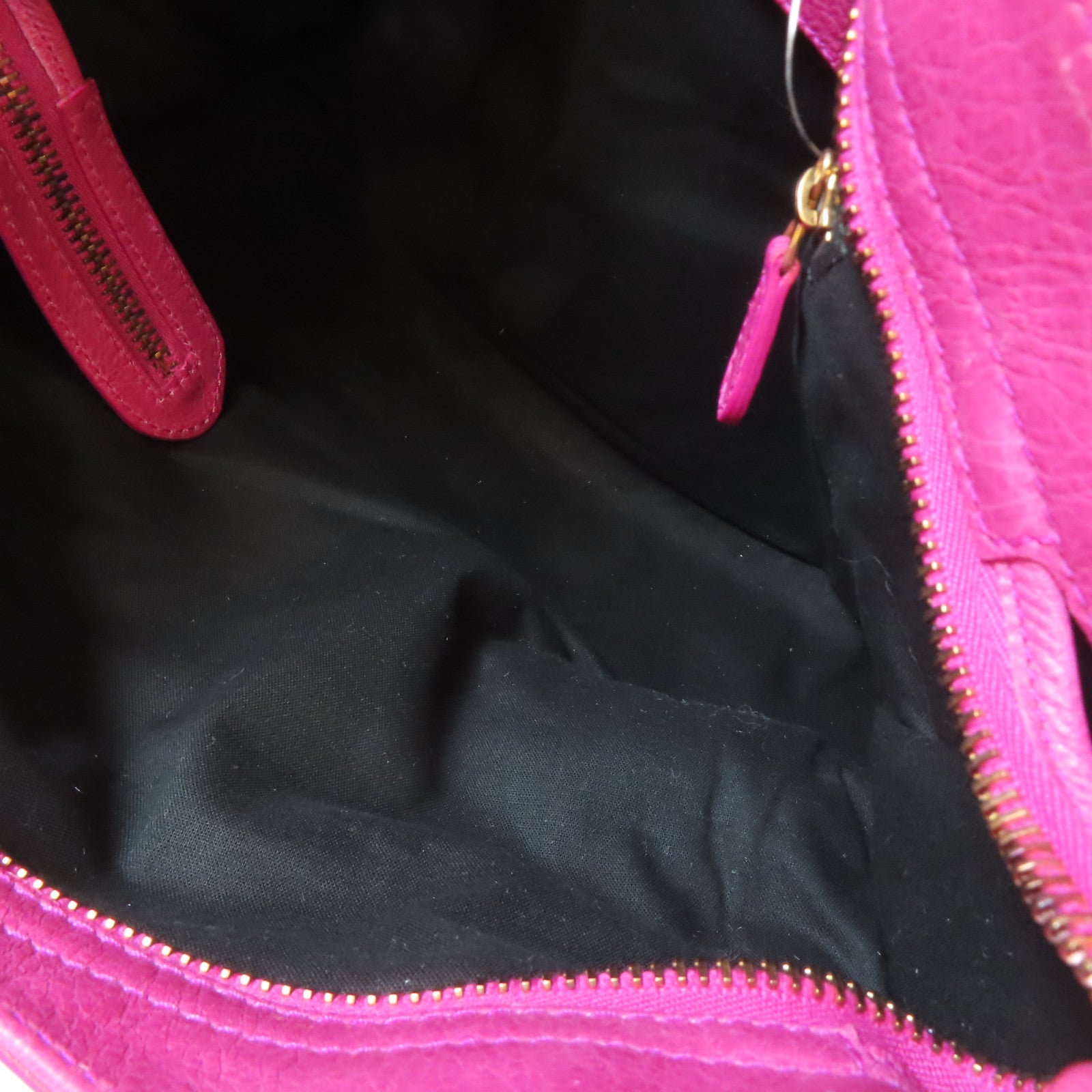 BALENCIAGA 羊皮皮革Classic City金扣手挽肩背兩用袋桃紅色