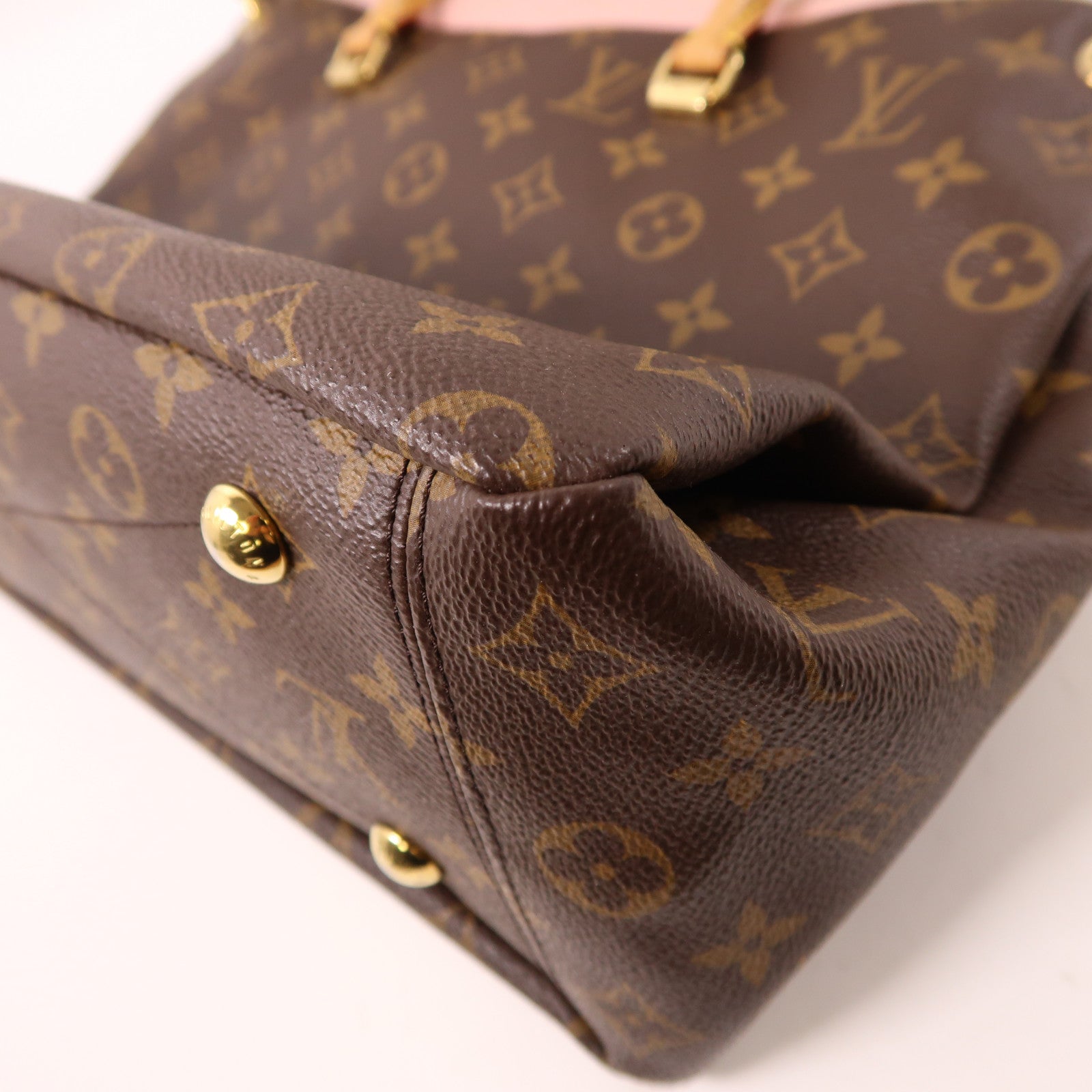 LOUIS VUITTON Monogram Pallas MM金扣手挽肩背兩用袋