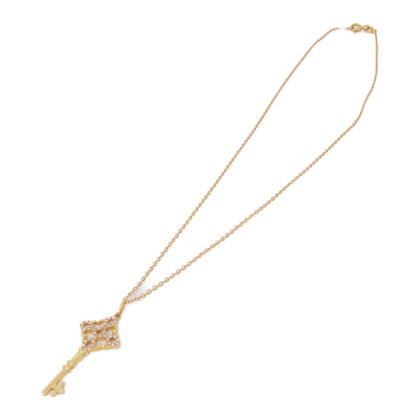 JEWELRY 18K黃金Diamond Necklaces鑽石項鍊