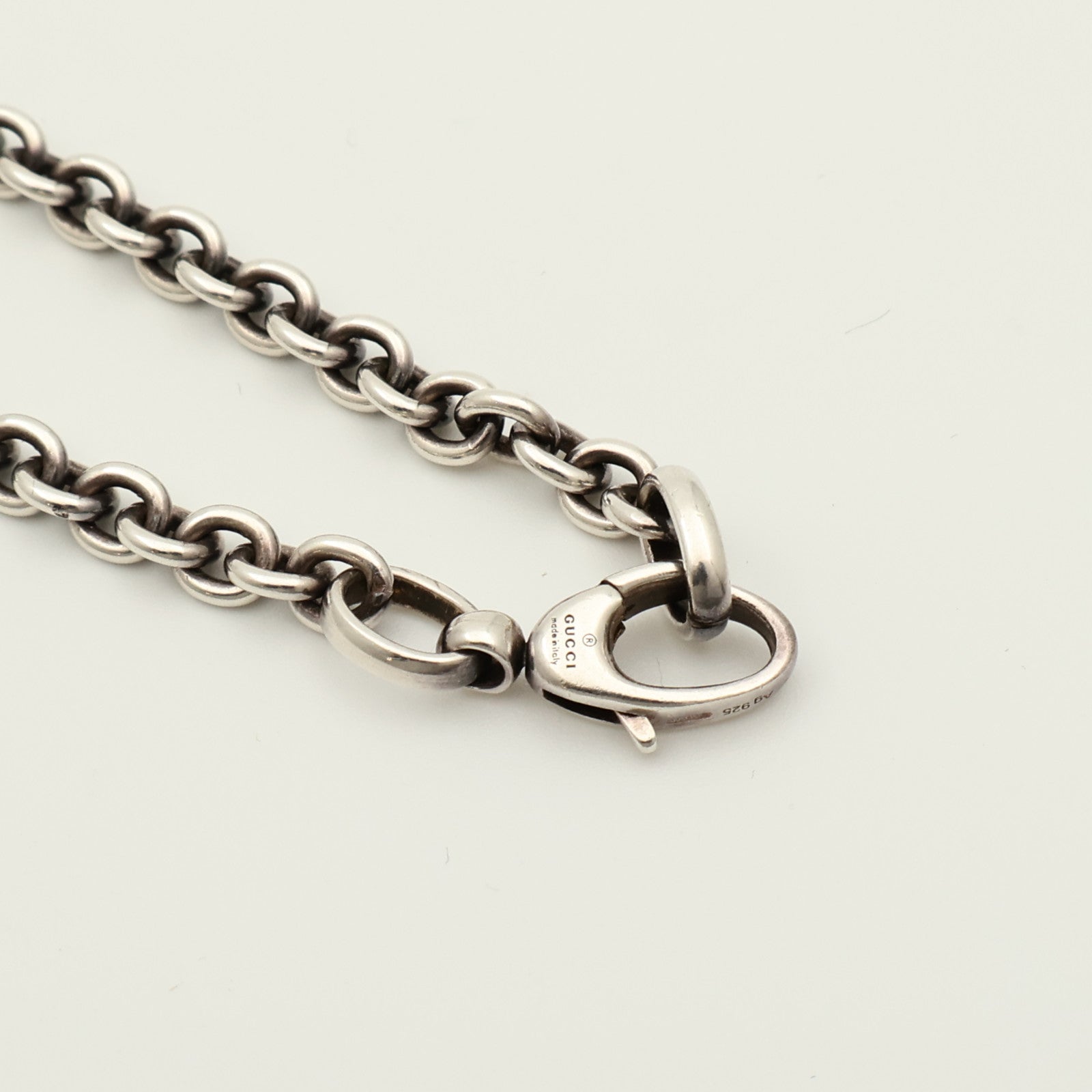GUCCI 925純銀GG Necklace項鍊