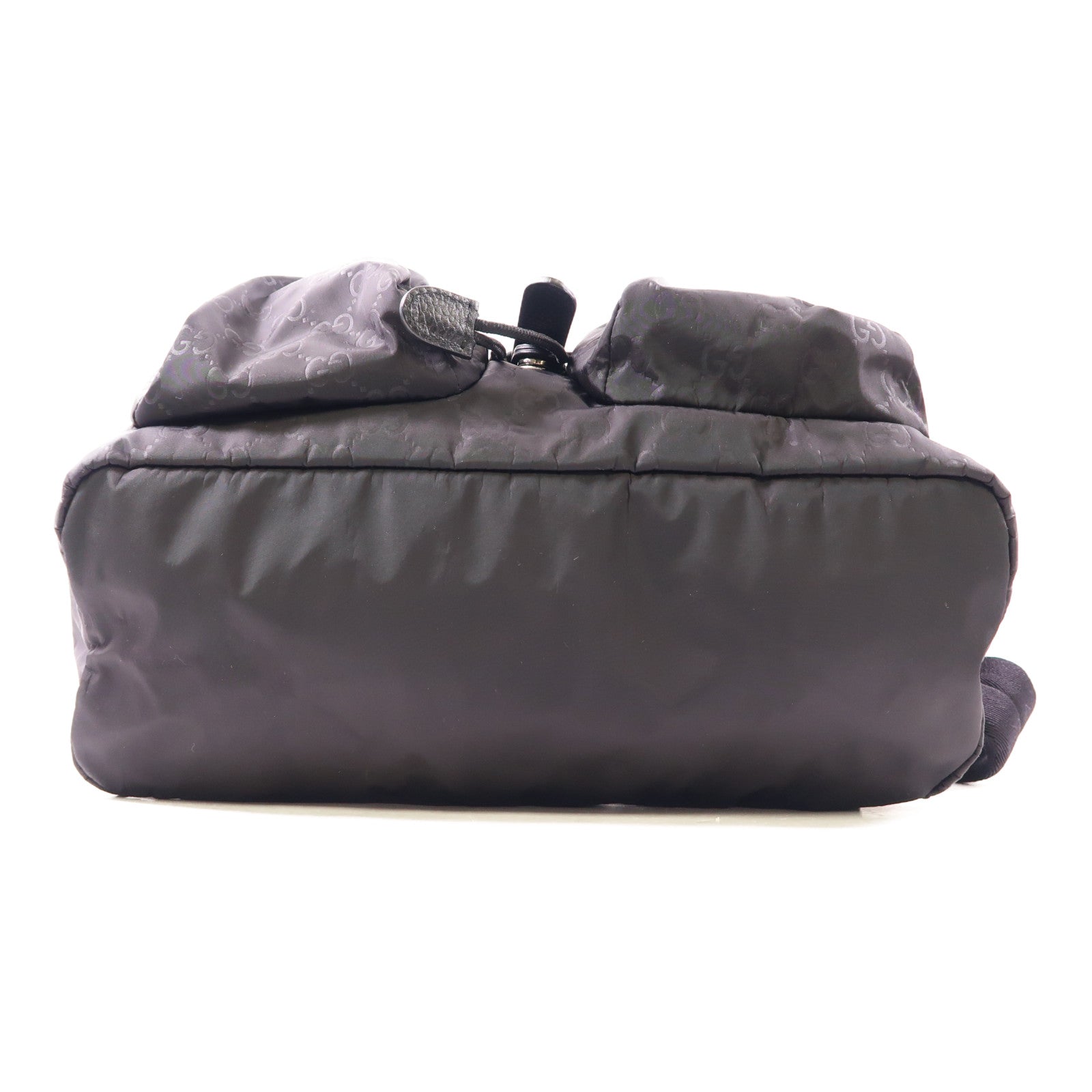 GUCCI 尼龍Backpack銀扣背包