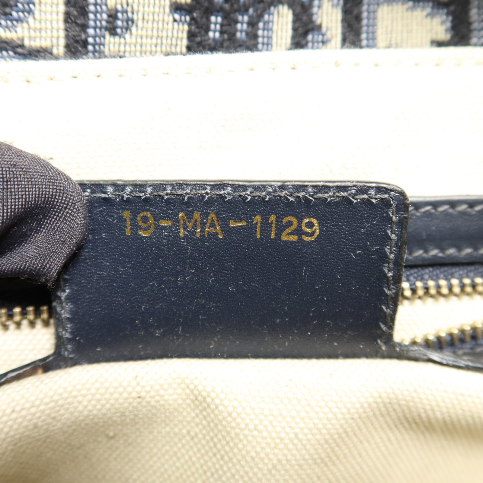 Dior 帆布Saddle金扣手挽肩背兩用袋