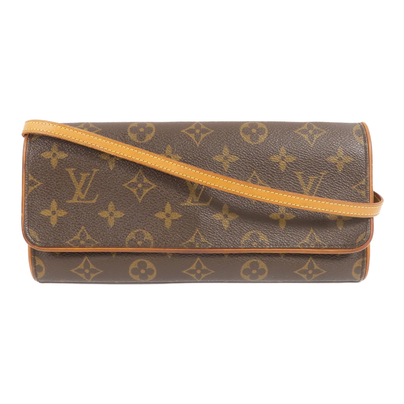LOUIS VUITTON Monogram Pochette Twin GM肩背袋