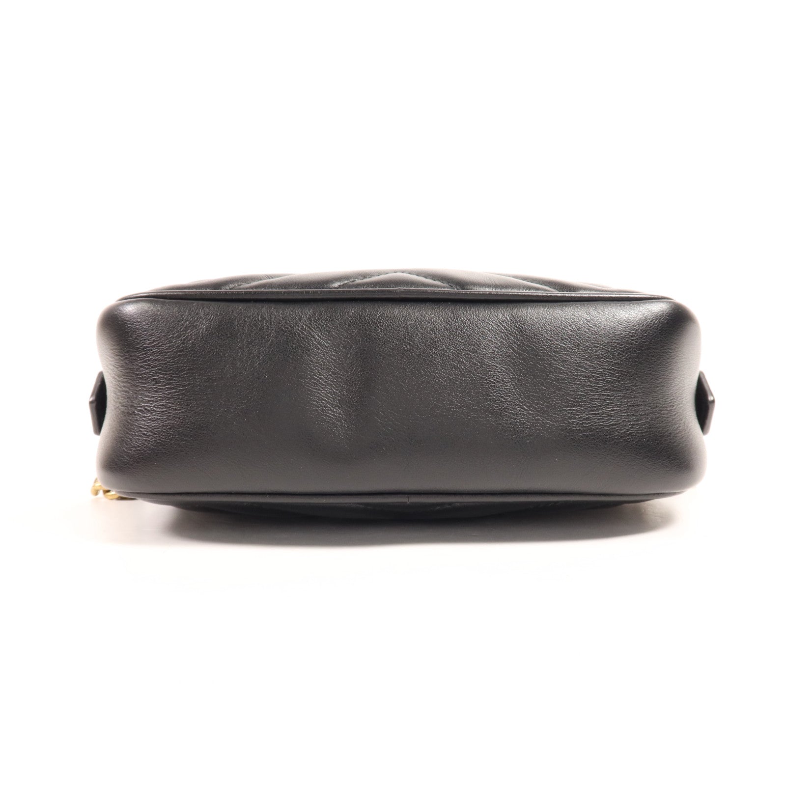 GUCCI 牛皮皮革GG Marmont金扣肩背袋