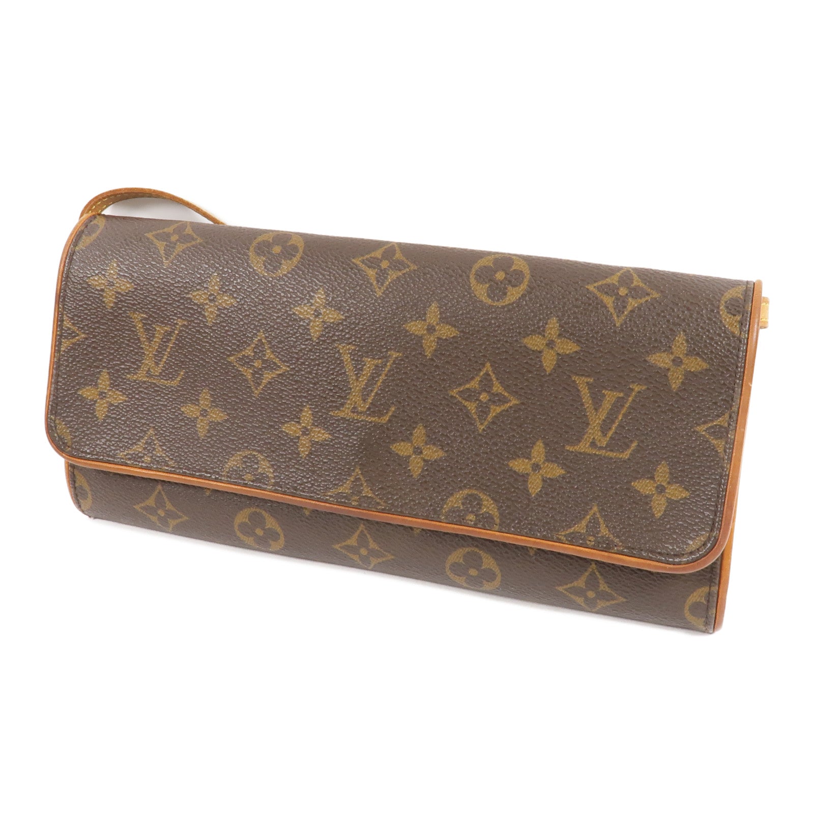 LOUIS VUITTON Monogram Pochette Twin GM肩背袋