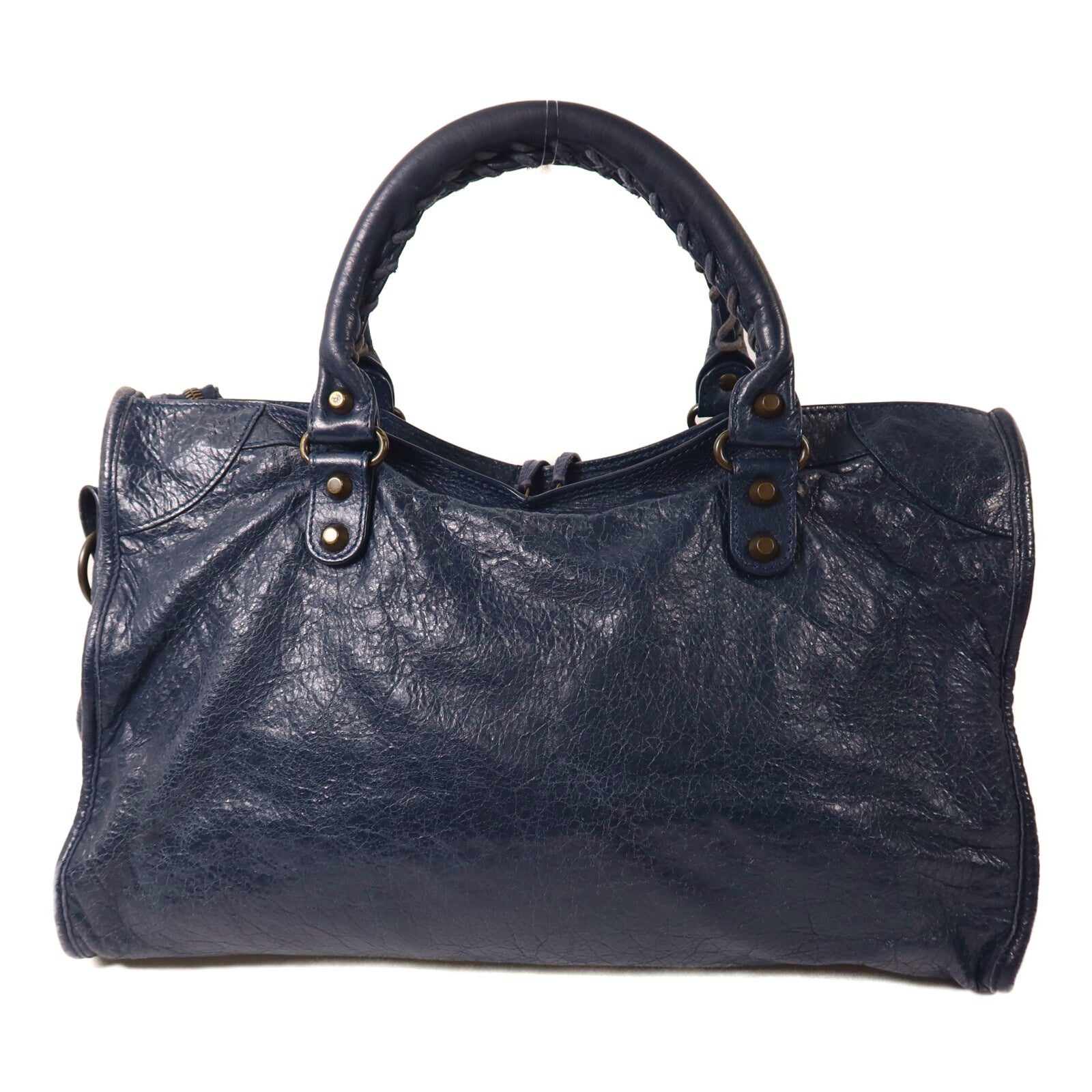 BALENCIAGA 牛皮皮革City手挽肩背兩用袋