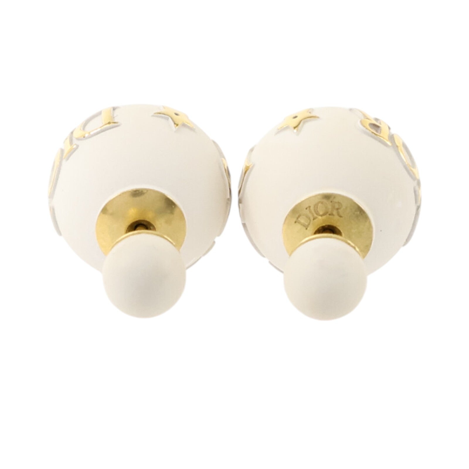 Dior PVC/金屬Tribales Earrings耳環