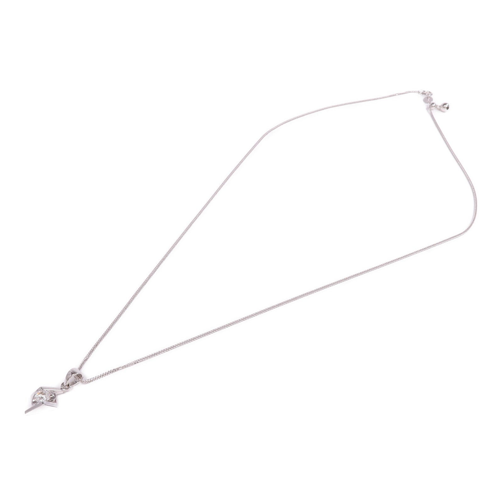 JEWELRY 18K白金Diamond Necklace鑽石項鍊