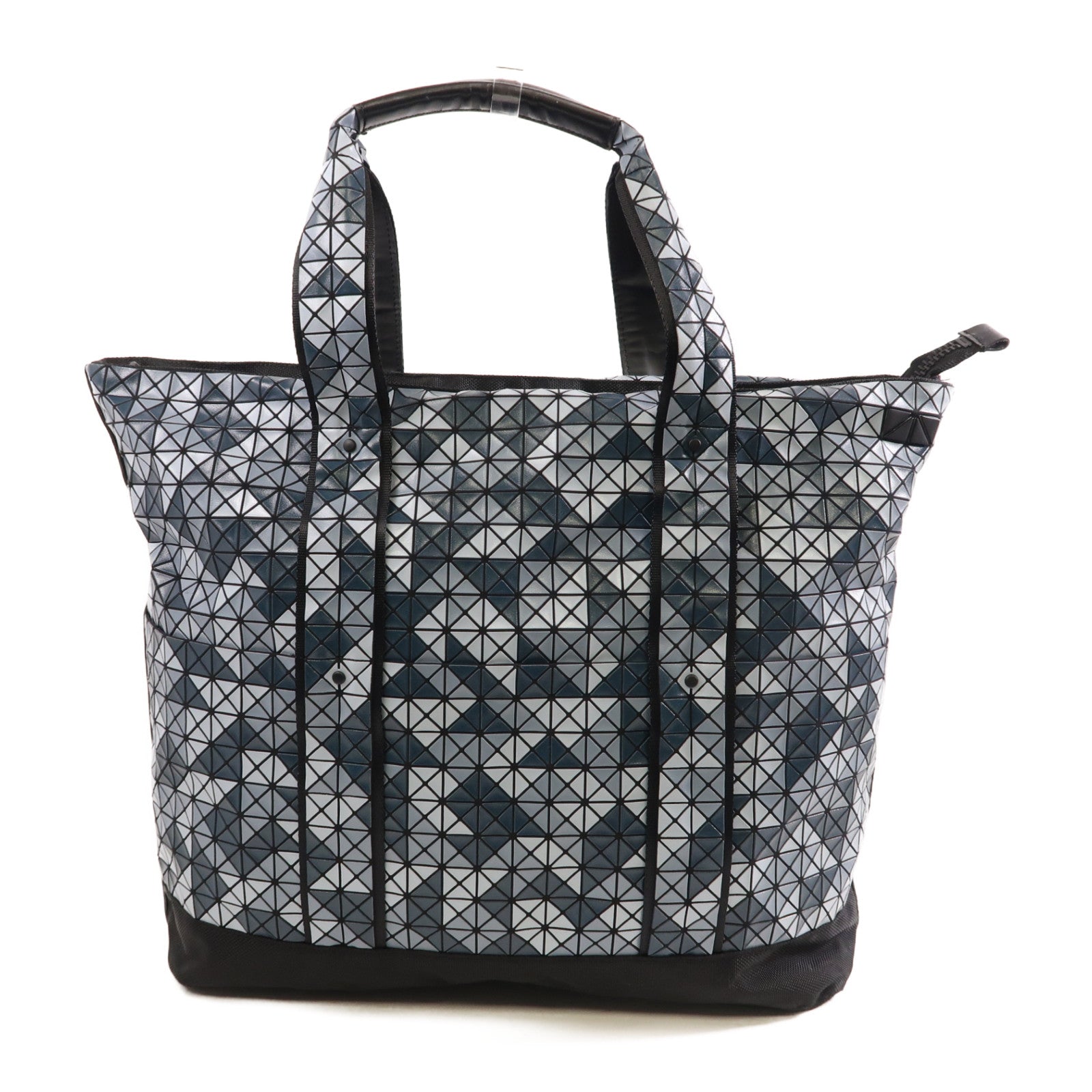 BAO BAO ISSEYMIYAKE PVC Bao Bao Shoulder Tote Bag肩背袋/手挽袋藍色
