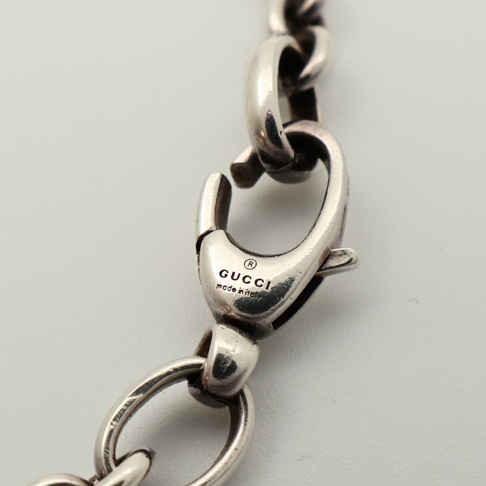GUCCI 925純銀GG Necklace項鍊