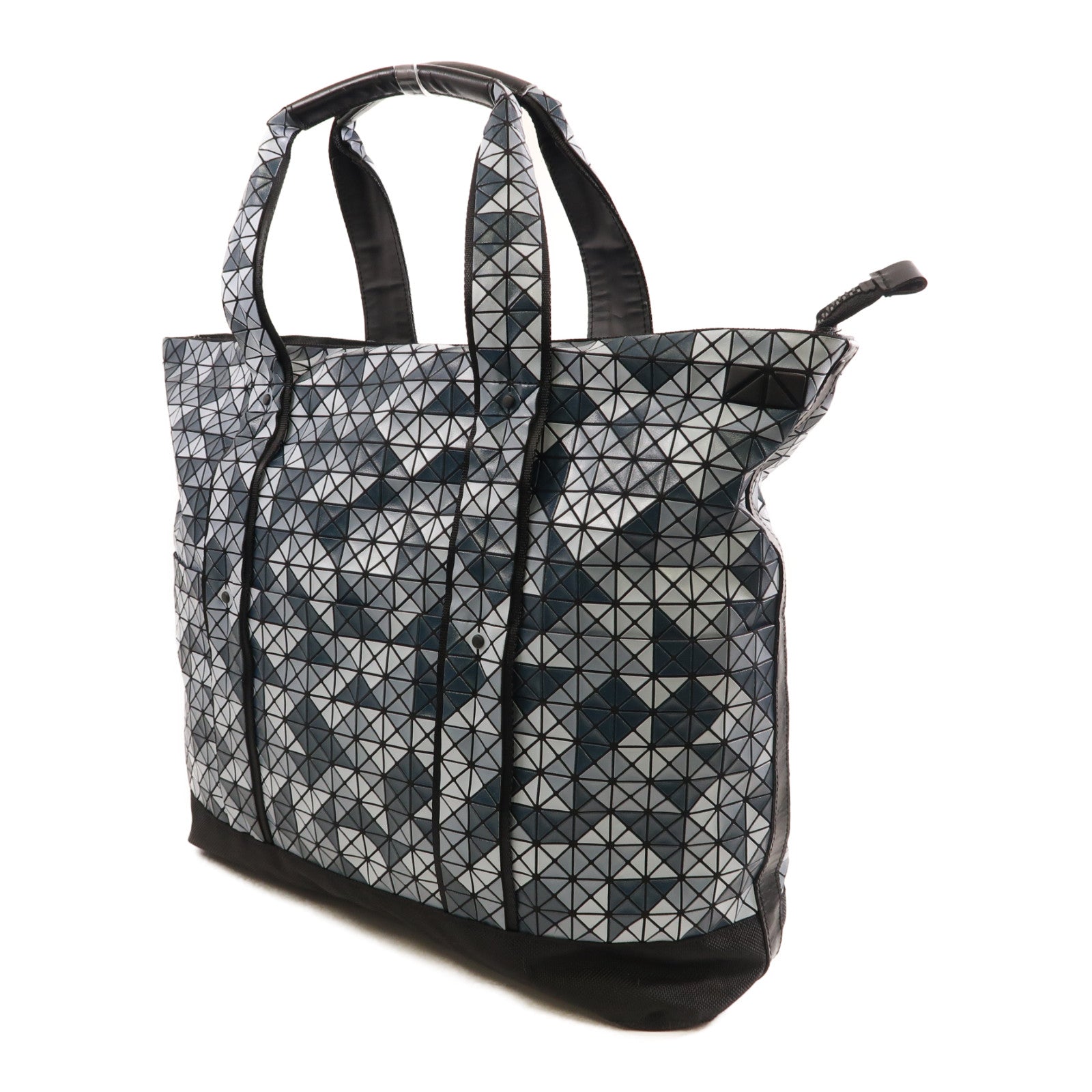 BAO BAO ISSEYMIYAKE PVC Bao Bao Shoulder Tote Bag肩背袋/手挽袋藍色