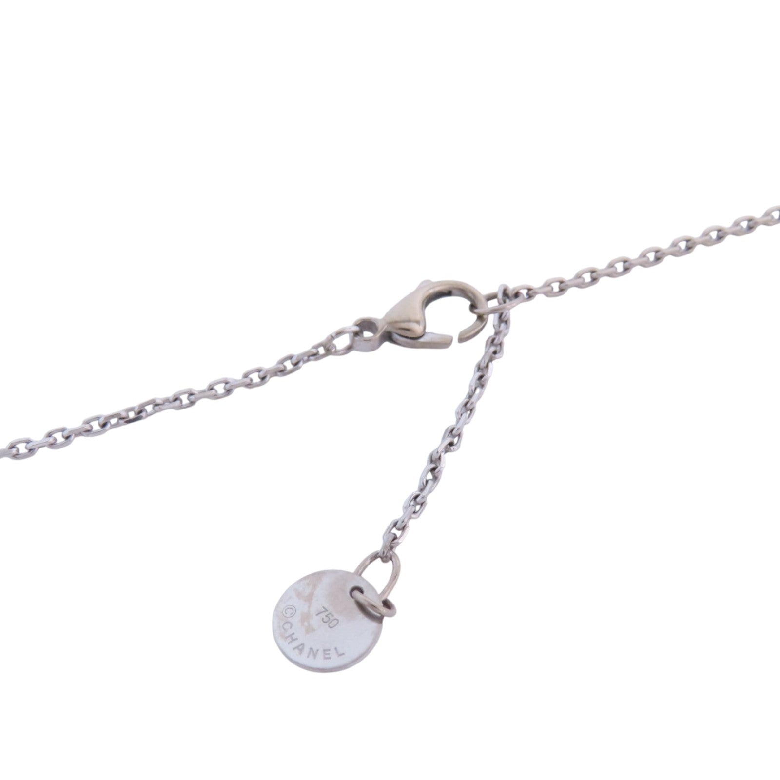 CHANEL 【激減優惠】18K白金/陶瓷Ceramics Ultra Diamond Necklace鑽石項鏈