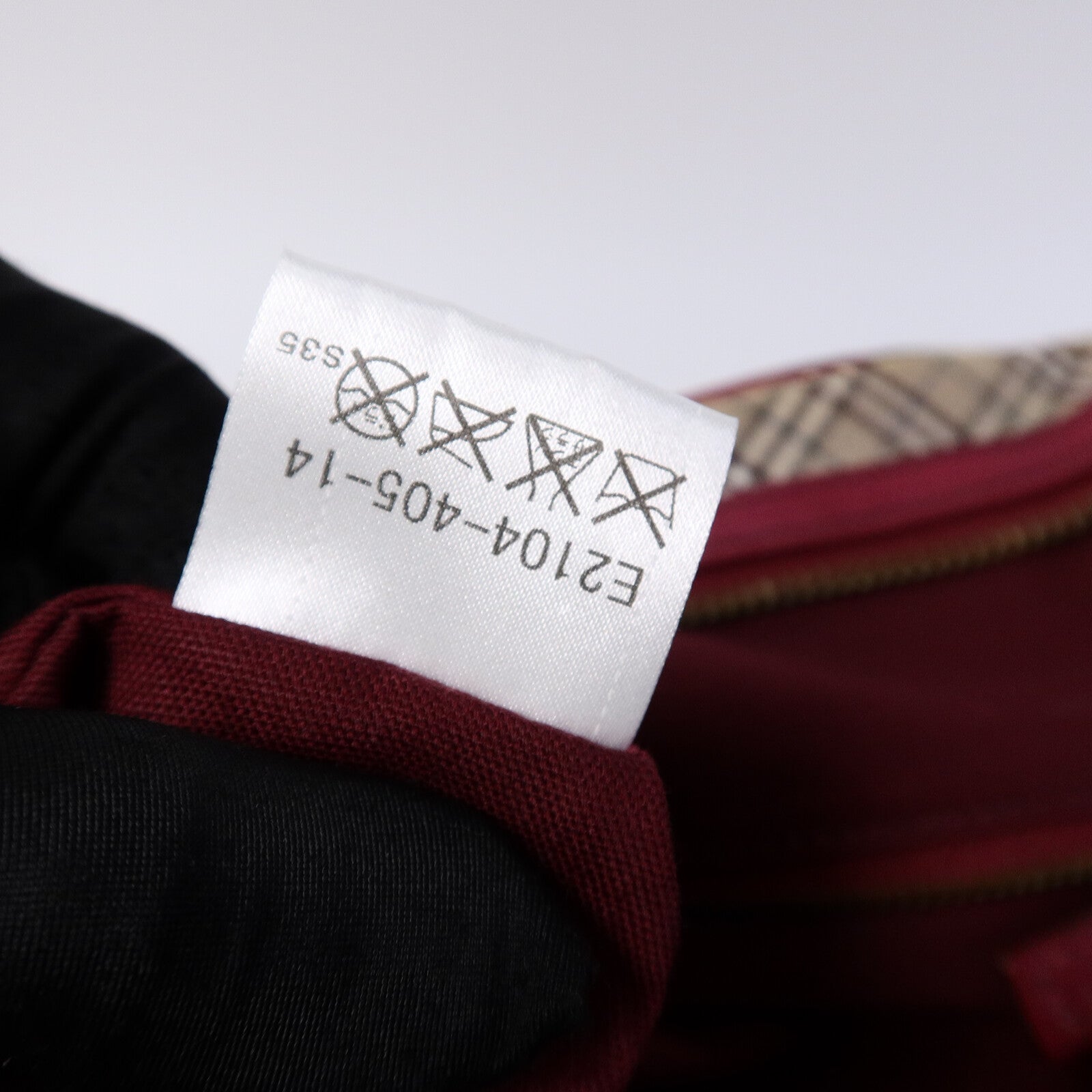 BURBERRY 帆布/皮革Shoulder Bag肩背袋