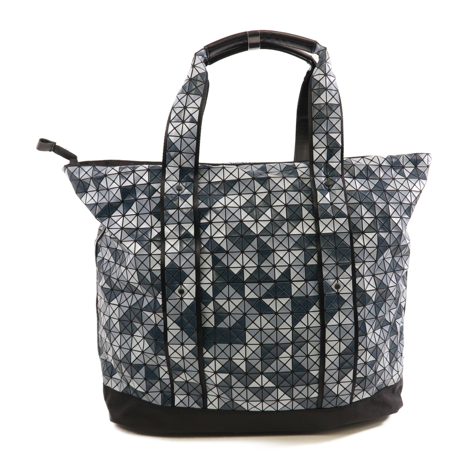 BAO BAO ISSEYMIYAKE PVC Bao Bao Shoulder Tote Bag肩背袋/手挽袋藍色