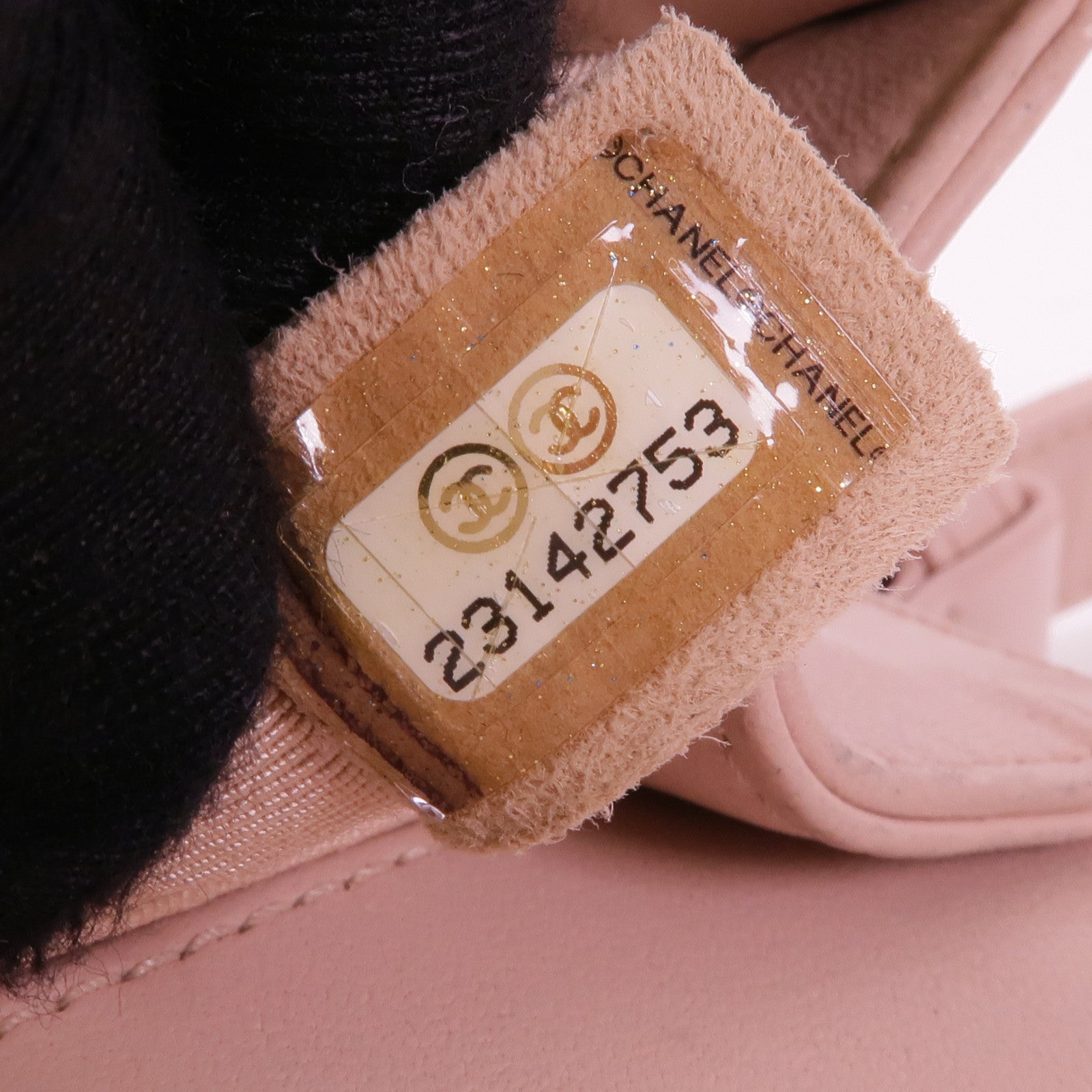 CHANEL 皮革Boy 25銀扣鏈帶肩背袋