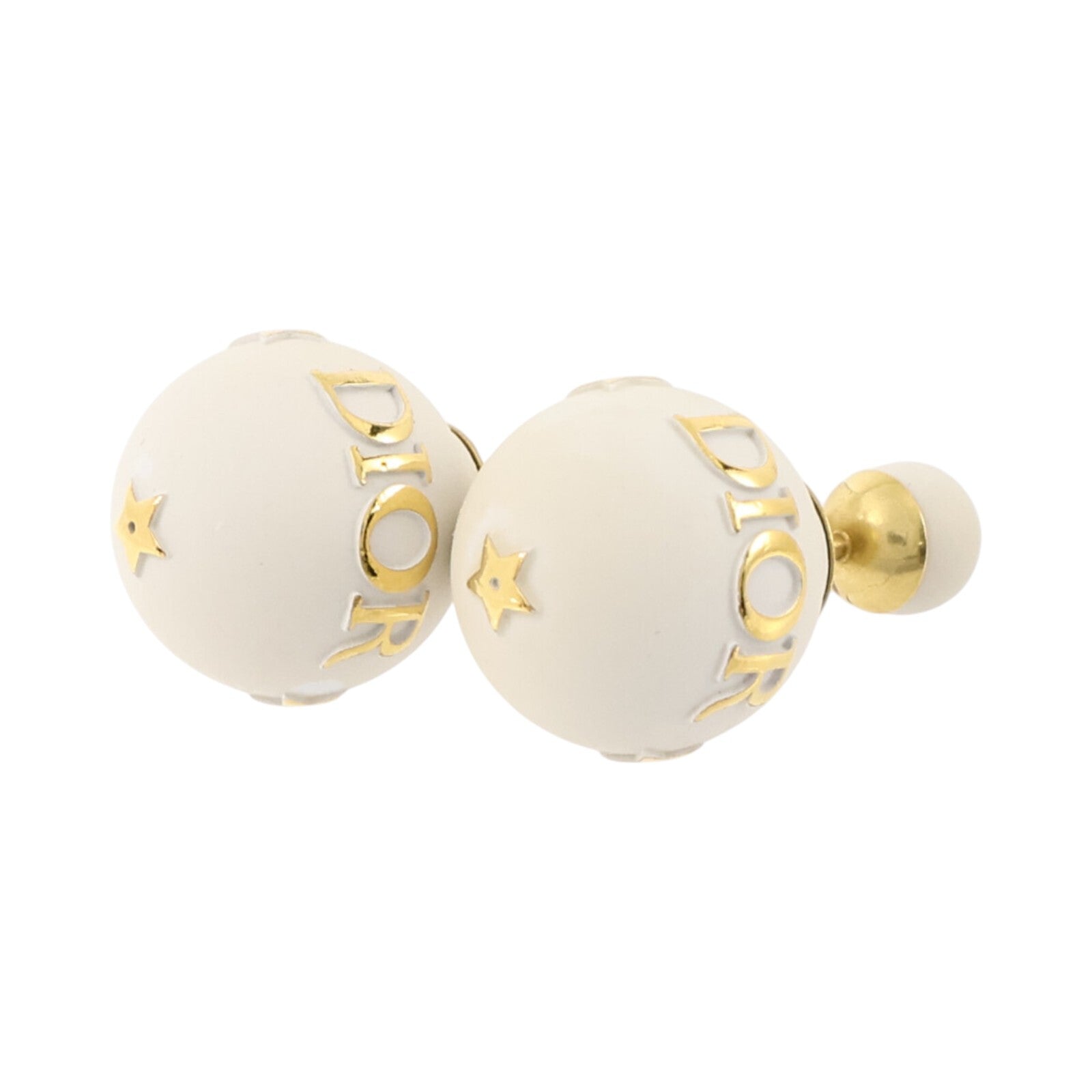 Dior PVC/金屬Tribales Earrings耳環