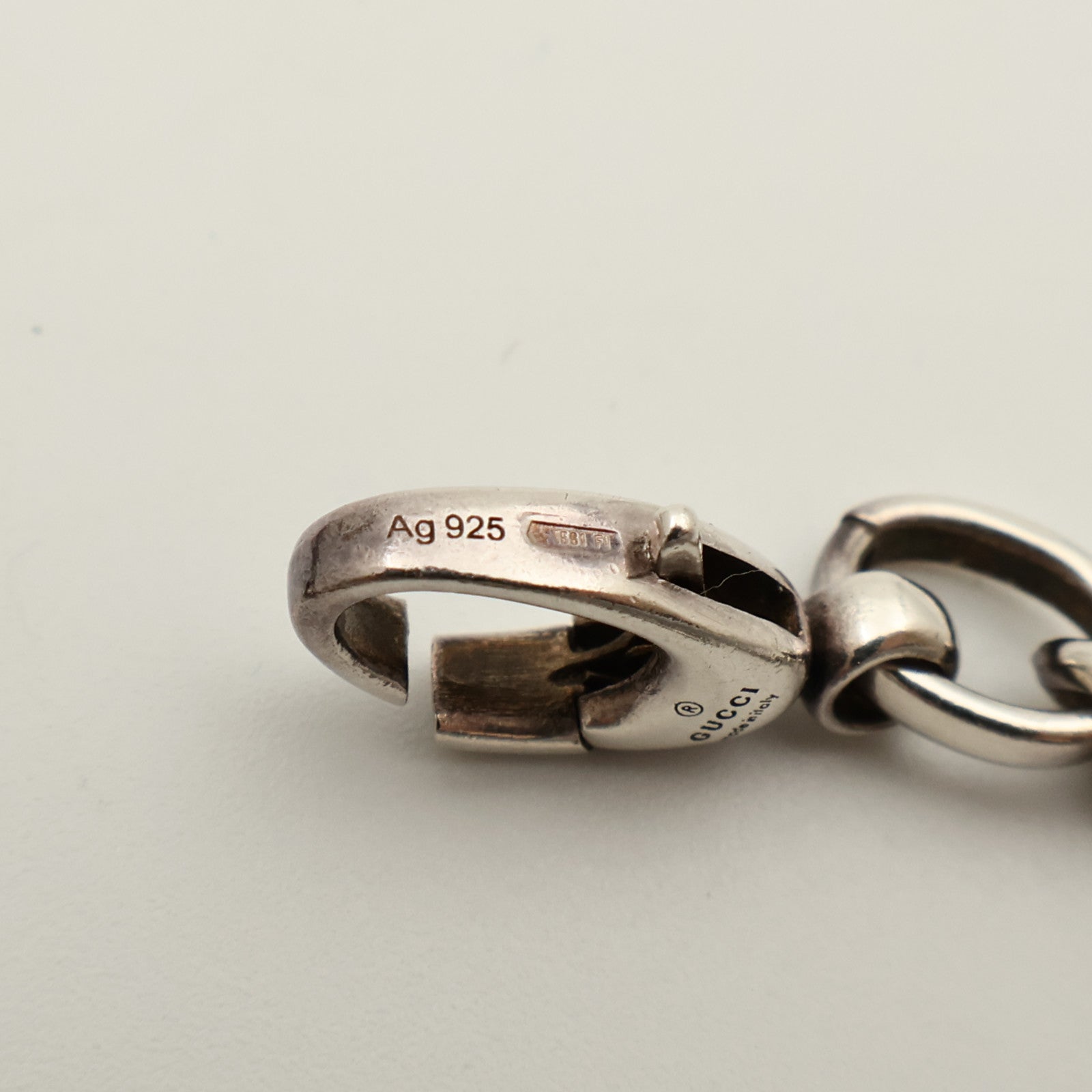 GUCCI 925純銀GG Necklace項鍊