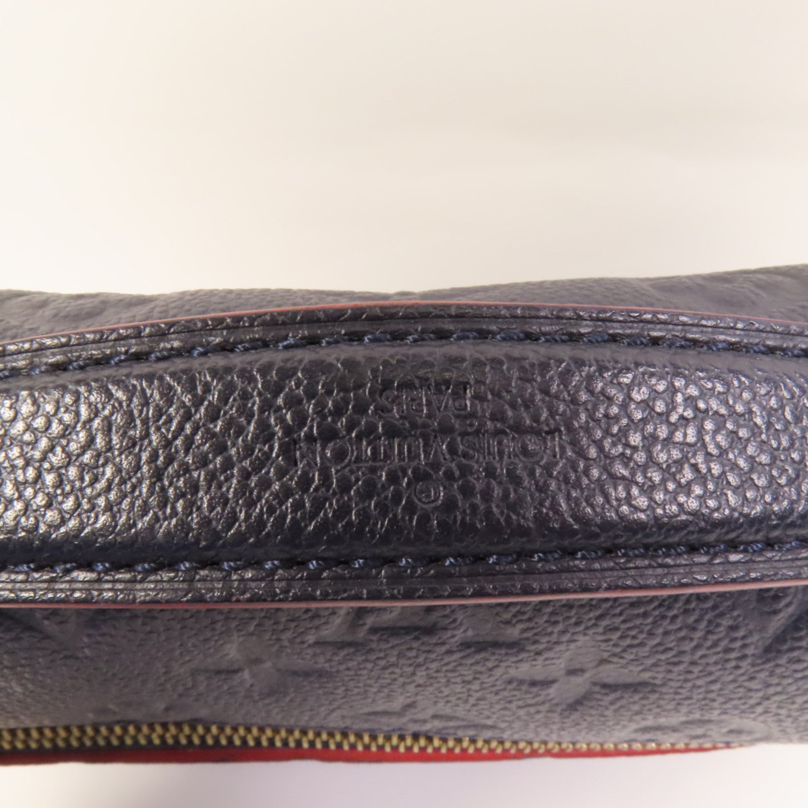 LOUIS VUITTON Monogram Empreinte Pochette Metis金扣手挽肩背兩用袋