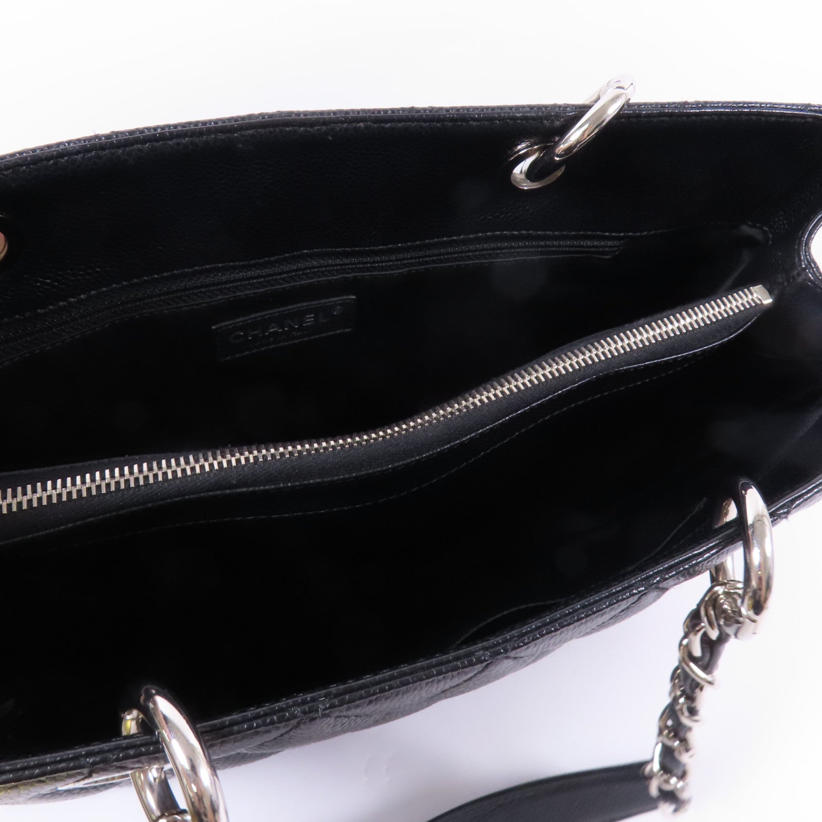 CHANEL GST Grand Shopping Tote Bag鏈帶肩背袋