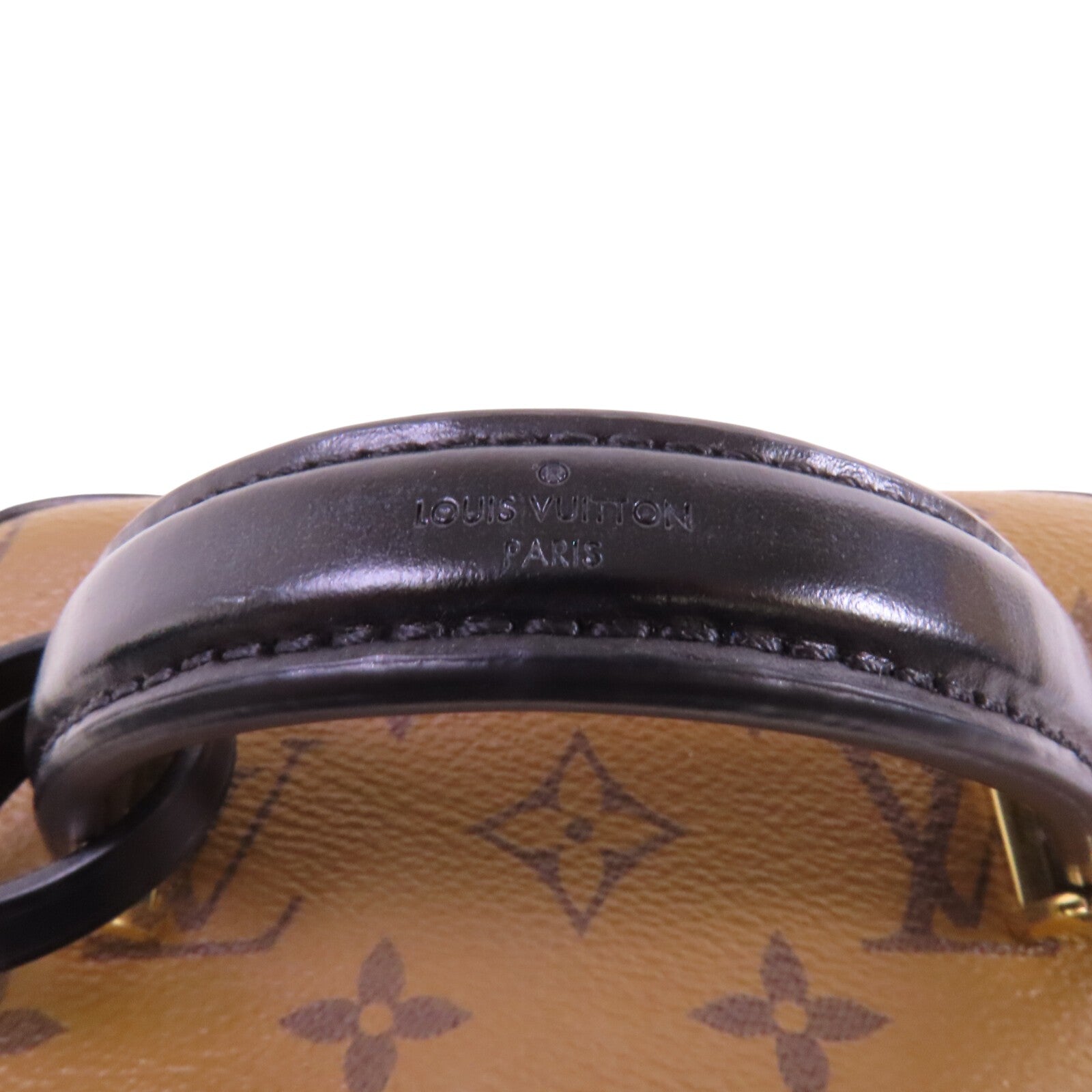 LOUIS VUITTON Monogram Reverse Vanity PM金扣手挽肩背兩用袋