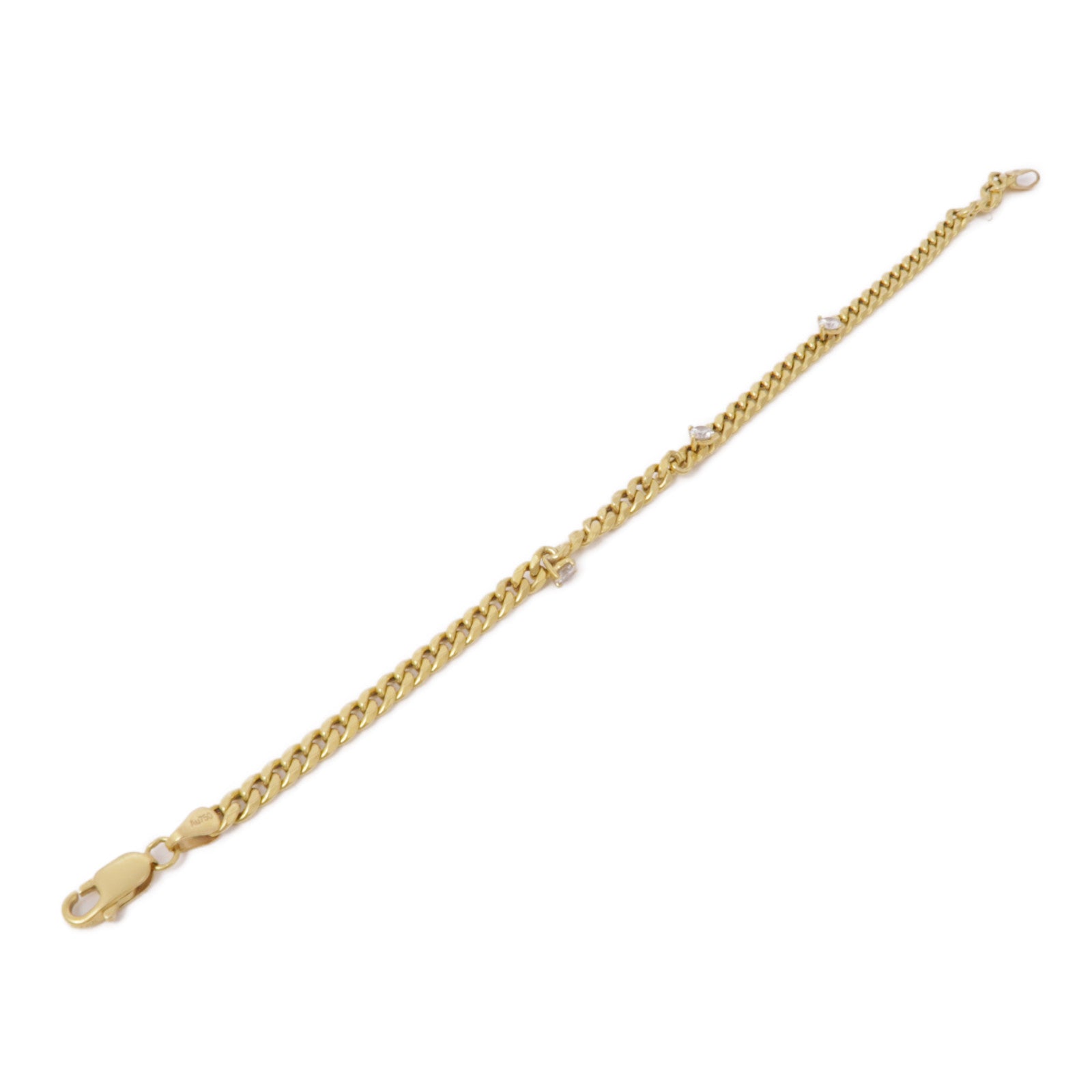 JEWELRY 18K黃金Diamond Bracelets鑽石手鏈