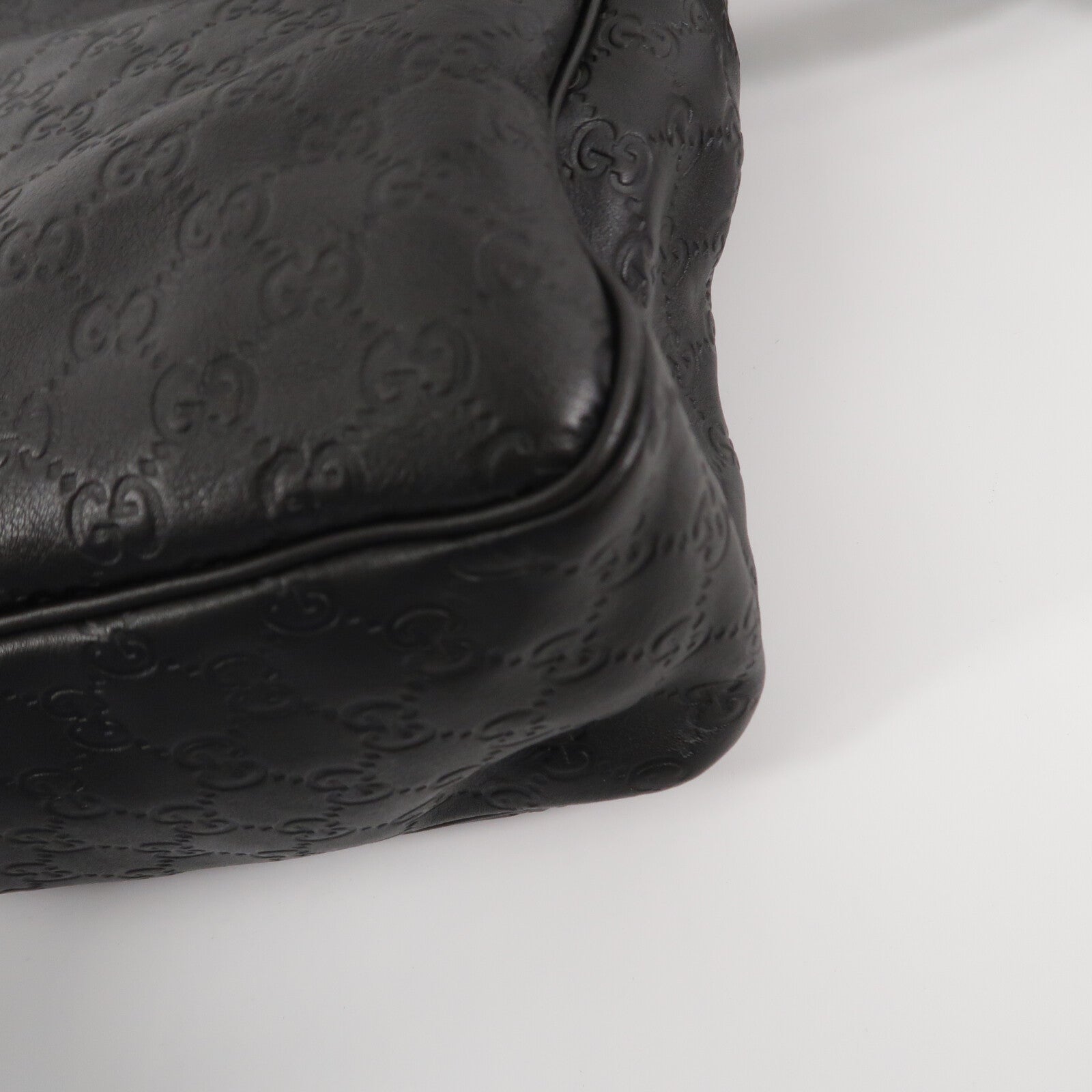 GUCCI 牛皮皮革Guccissima肩背袋