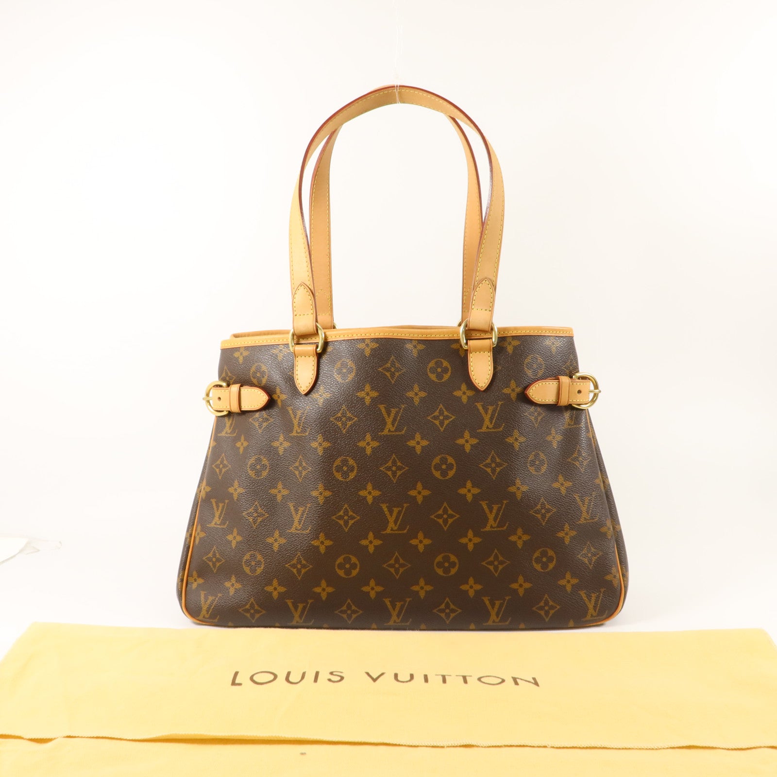LOUIS VUITTON Monogram Batignolles Horizontal金扣肩背袋
