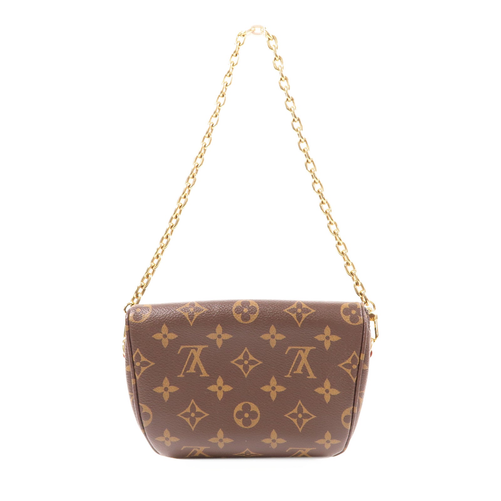 LOUIS VUITTON 【激減優惠】Monogram Mini Bumbag金扣手挽肩背兩用袋棕色
