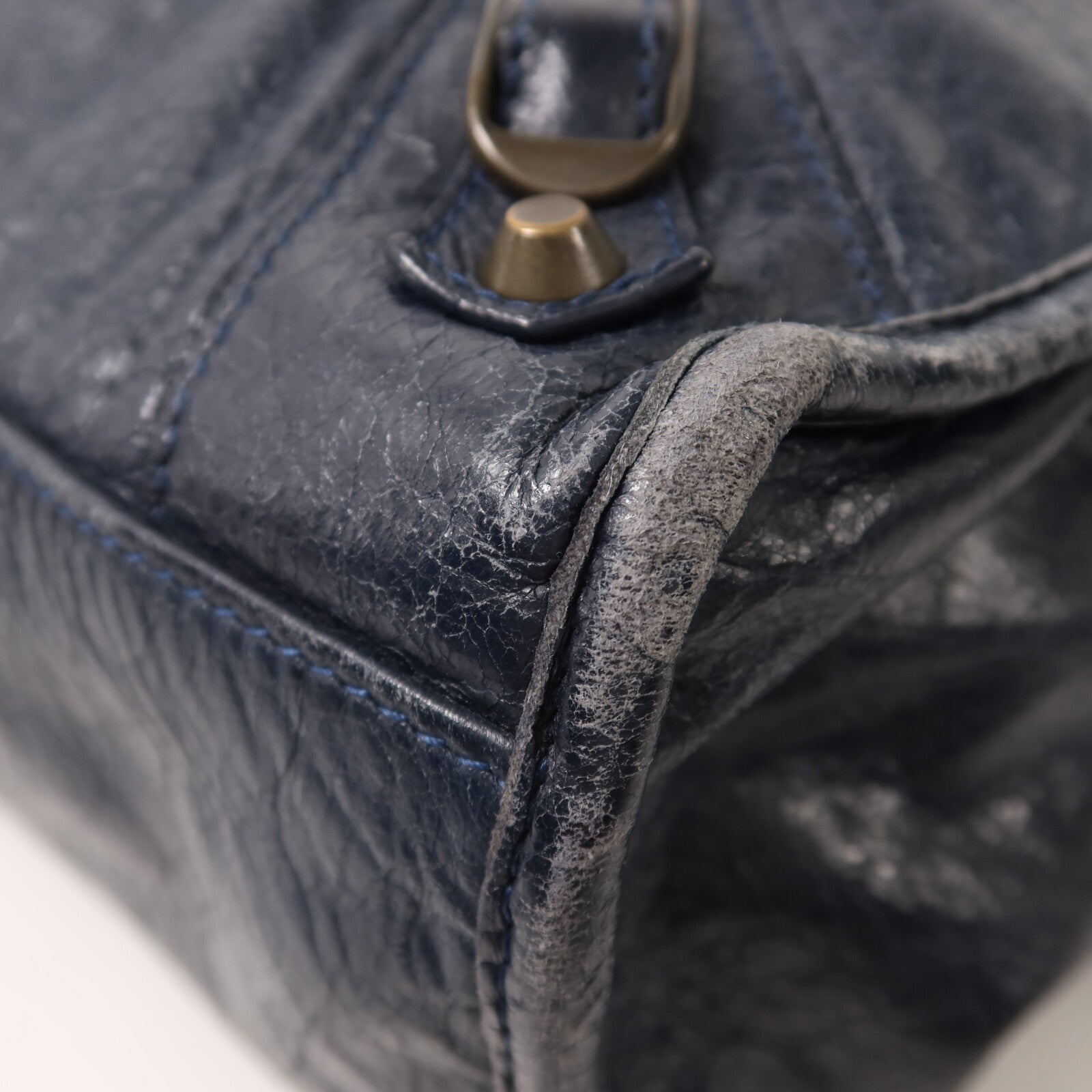 BALENCIAGA 牛皮皮革City手挽肩背兩用袋