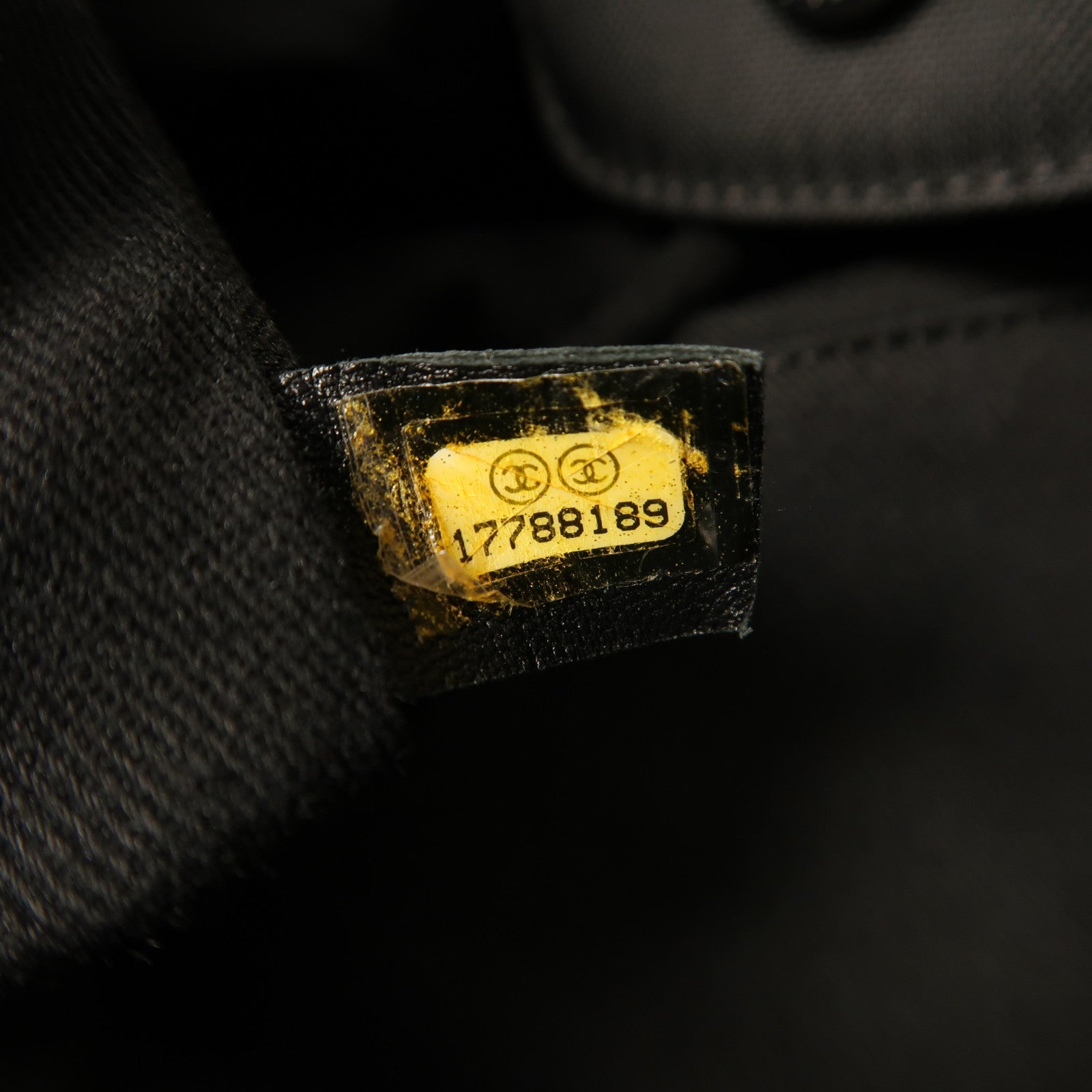 CHANEL 帆布Tote Bag銀扣肩背袋