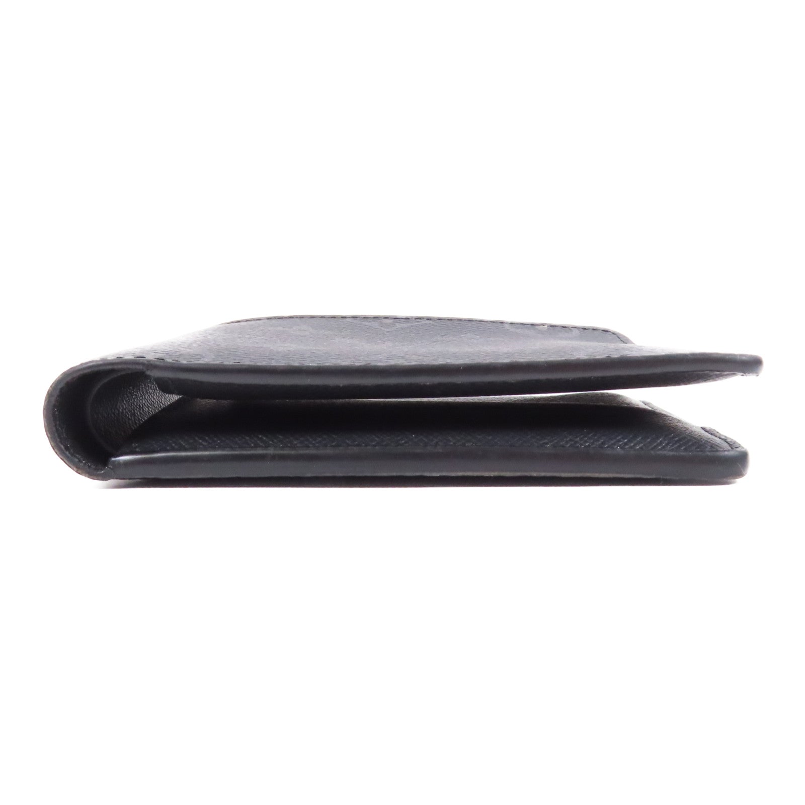 LOUIS VUITTON Monogram Eclipse Slender錢包黑色