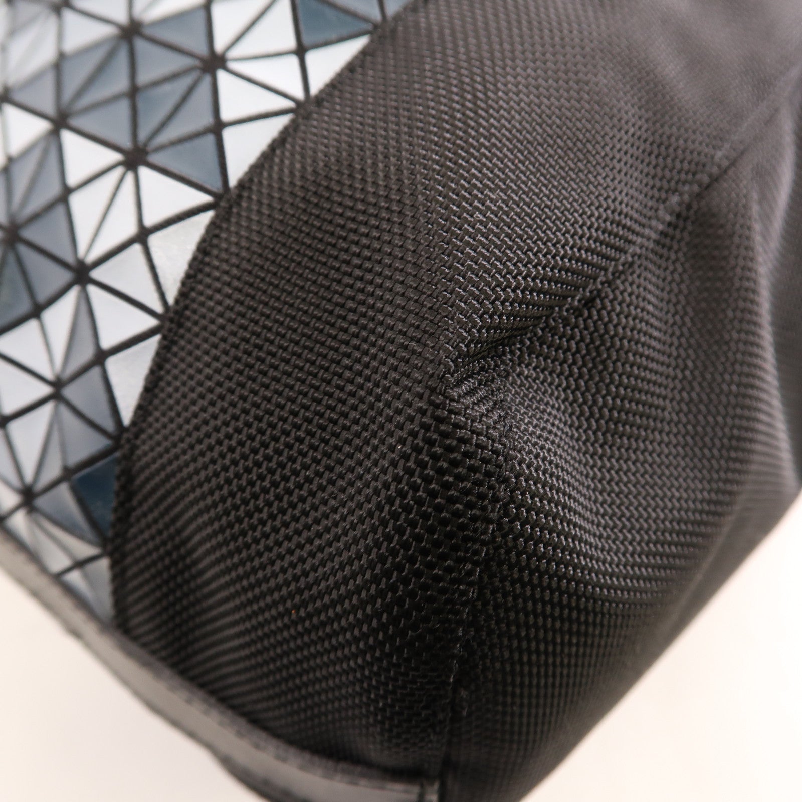 BAO BAO ISSEYMIYAKE PVC Bao Bao Shoulder Tote Bag肩背袋/手挽袋藍色