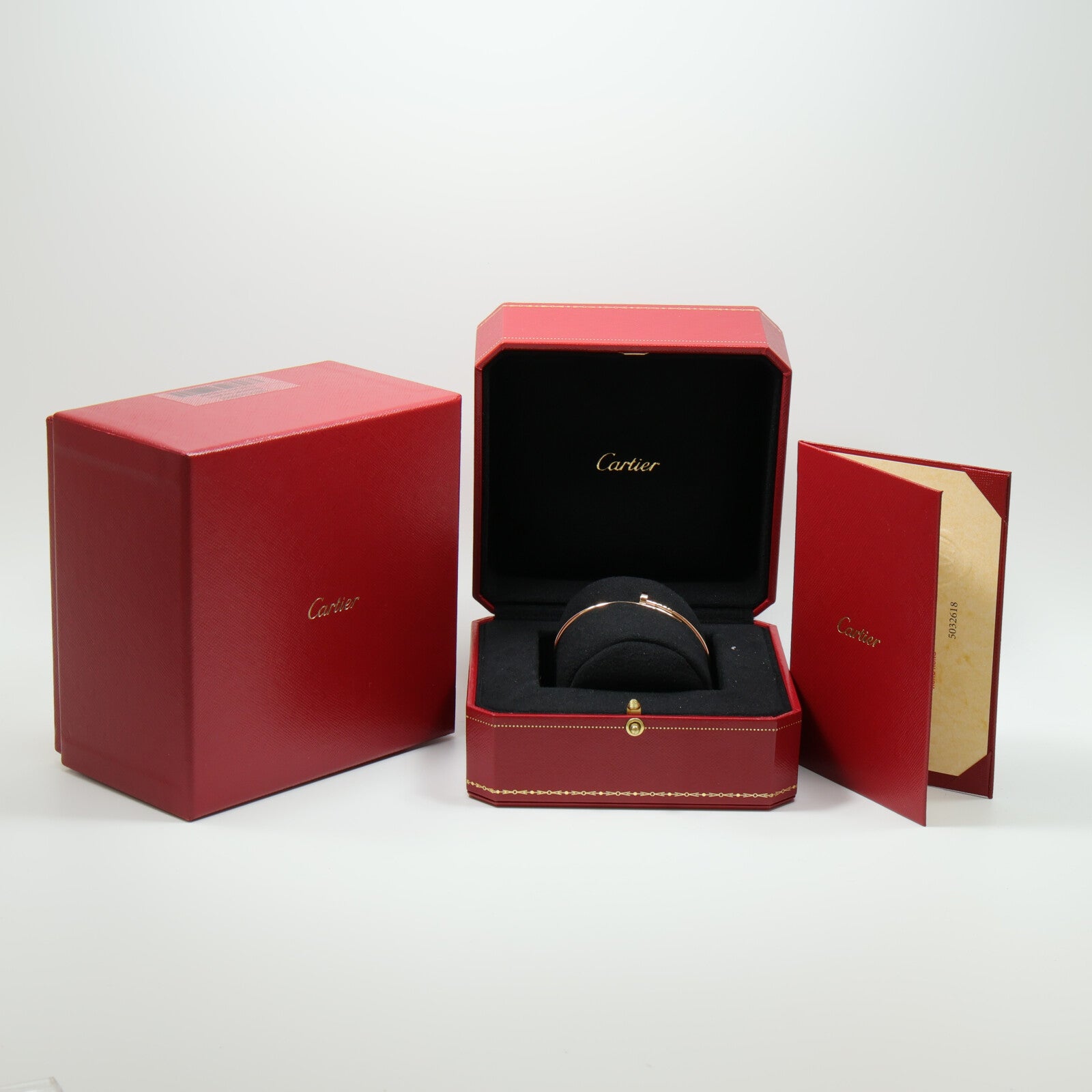 CARTIER 18K玫瑰金Juste Un Clou手鐲