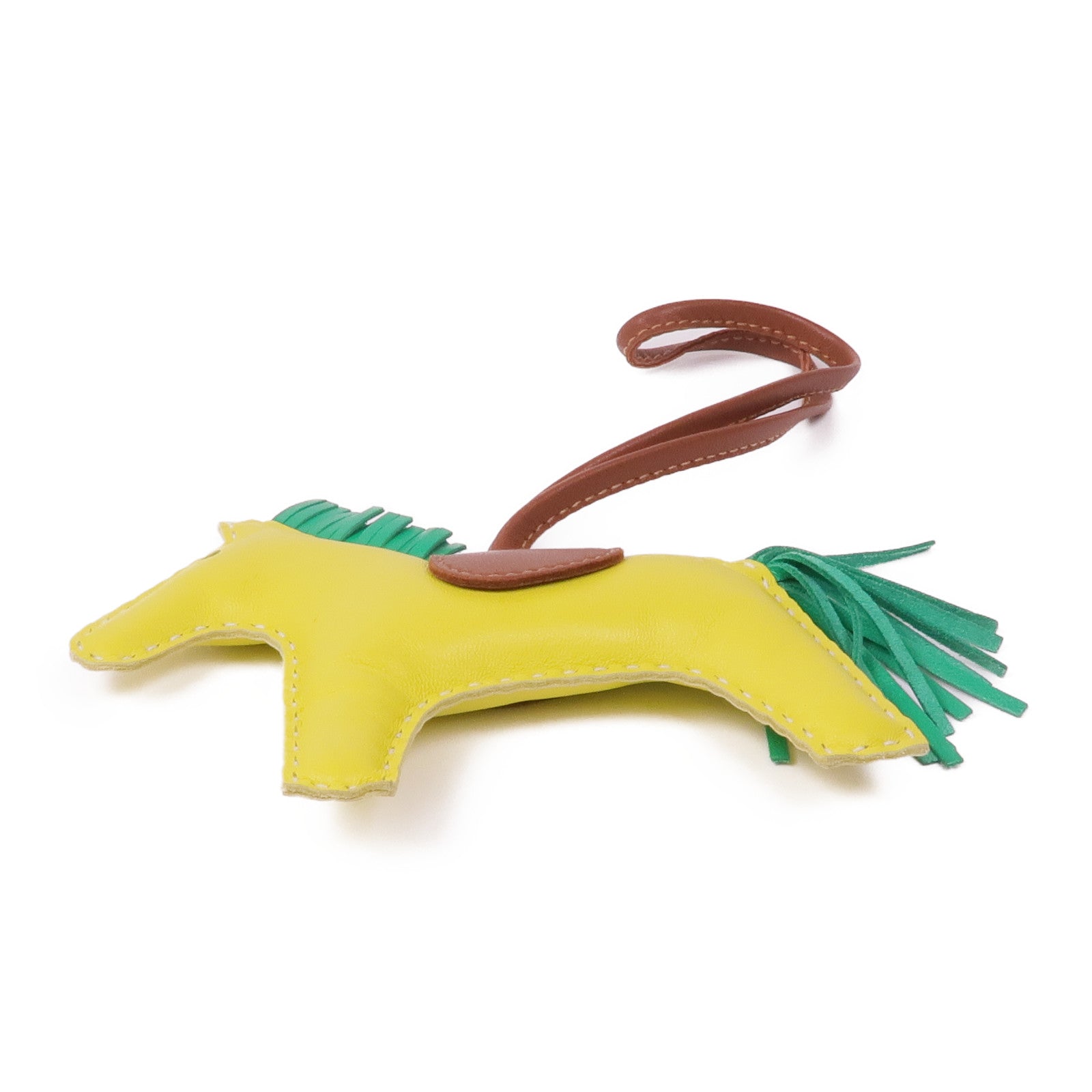 HERMES Milo皮革Rodeo MM Charm掛飾