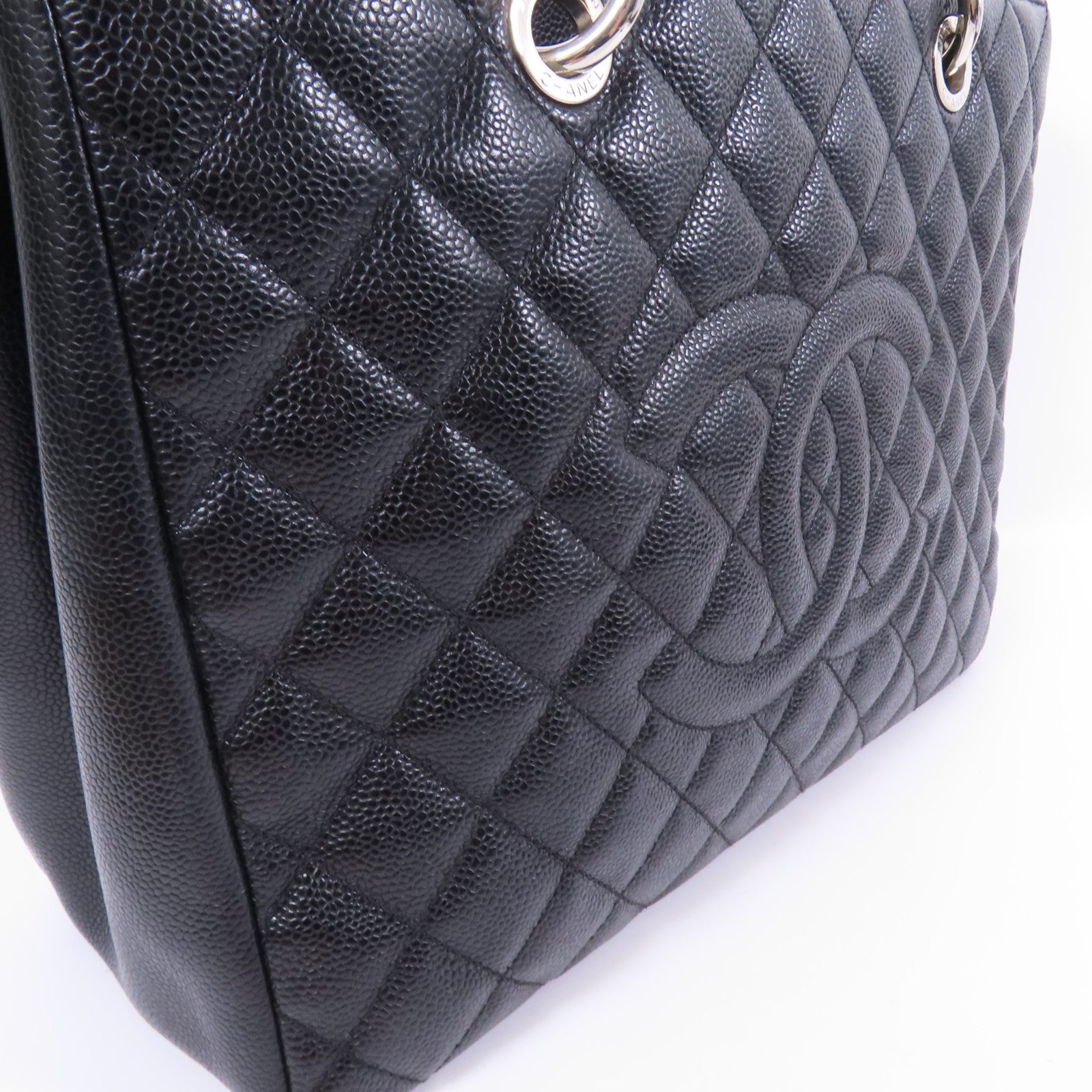 CHANEL GST Grand Shopping Tote Bag鏈帶肩背袋
