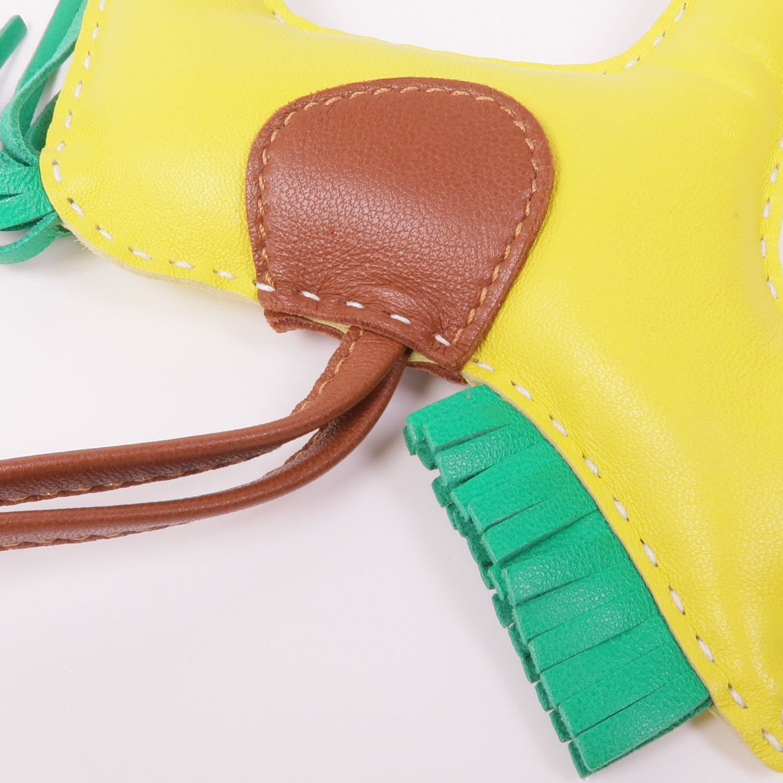 HERMES Milo皮革Rodeo MM Charm掛飾