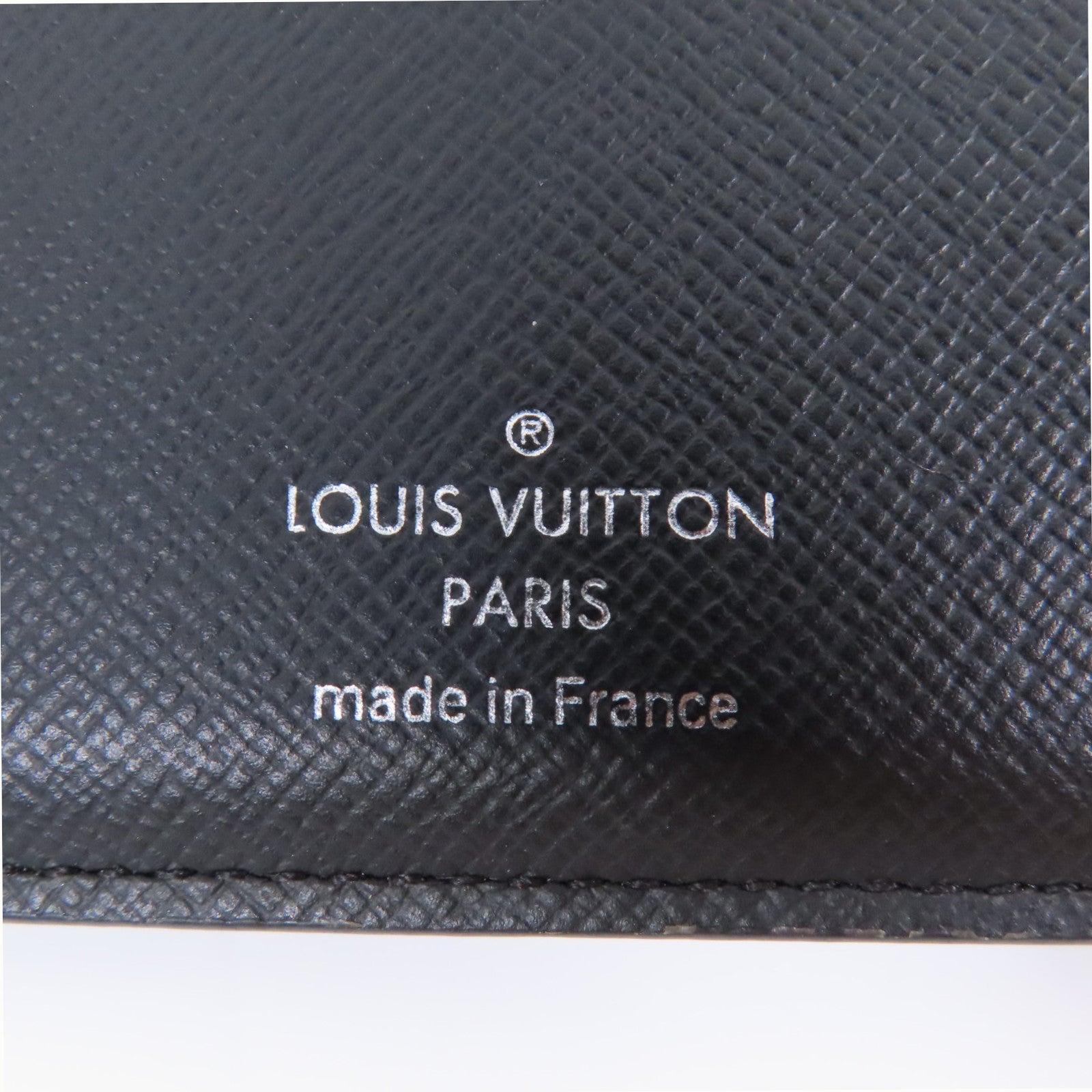 LOUIS VUITTON Monogram Eclipse Slender錢包黑色