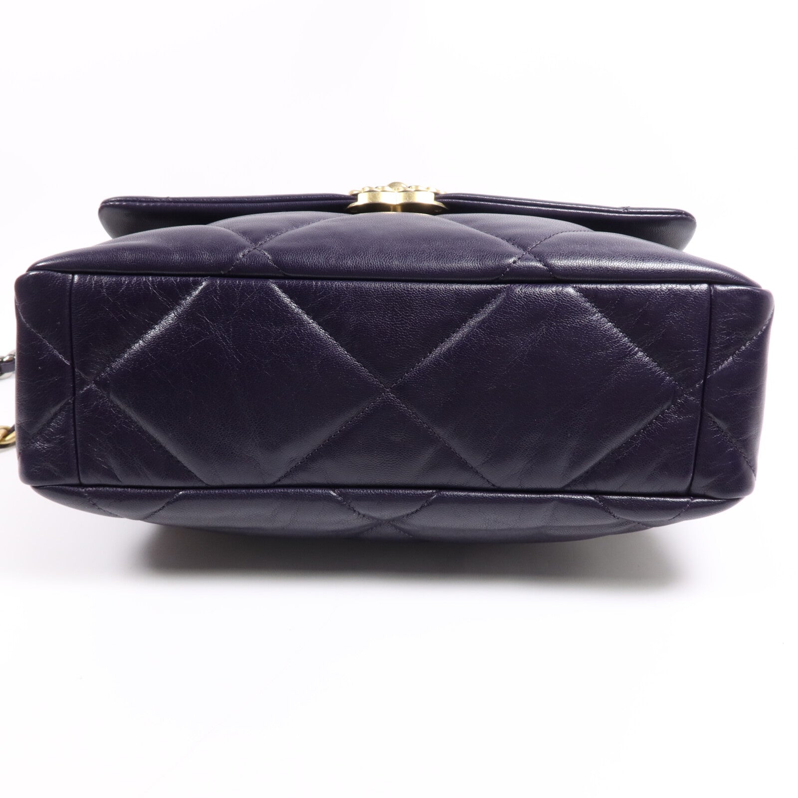 CHANEL 羊皮皮革Chanel 19鏈帶肩背袋