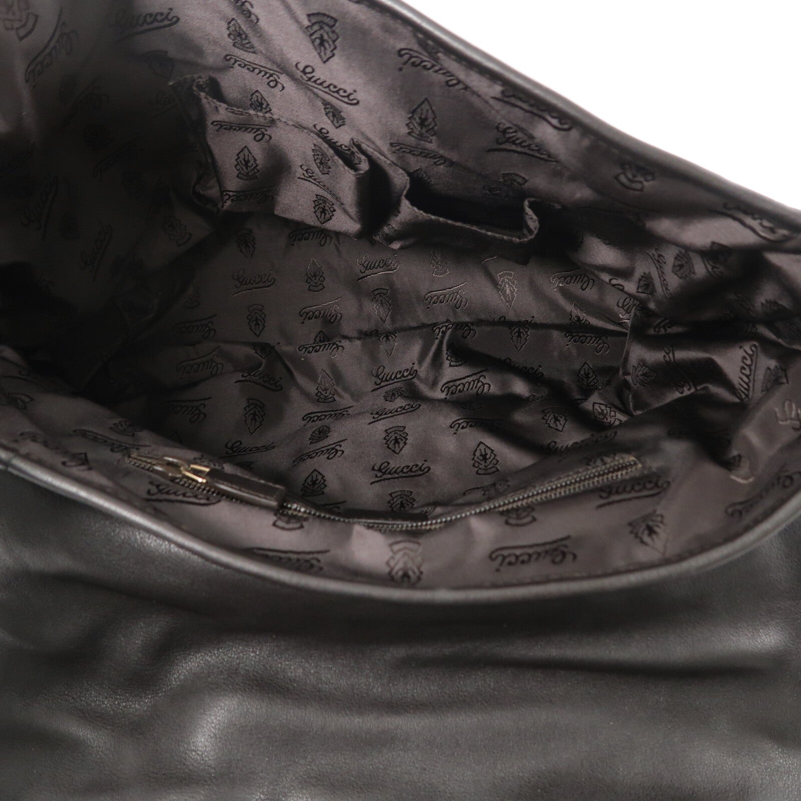 GUCCI 牛皮皮革Guccissima肩背袋
