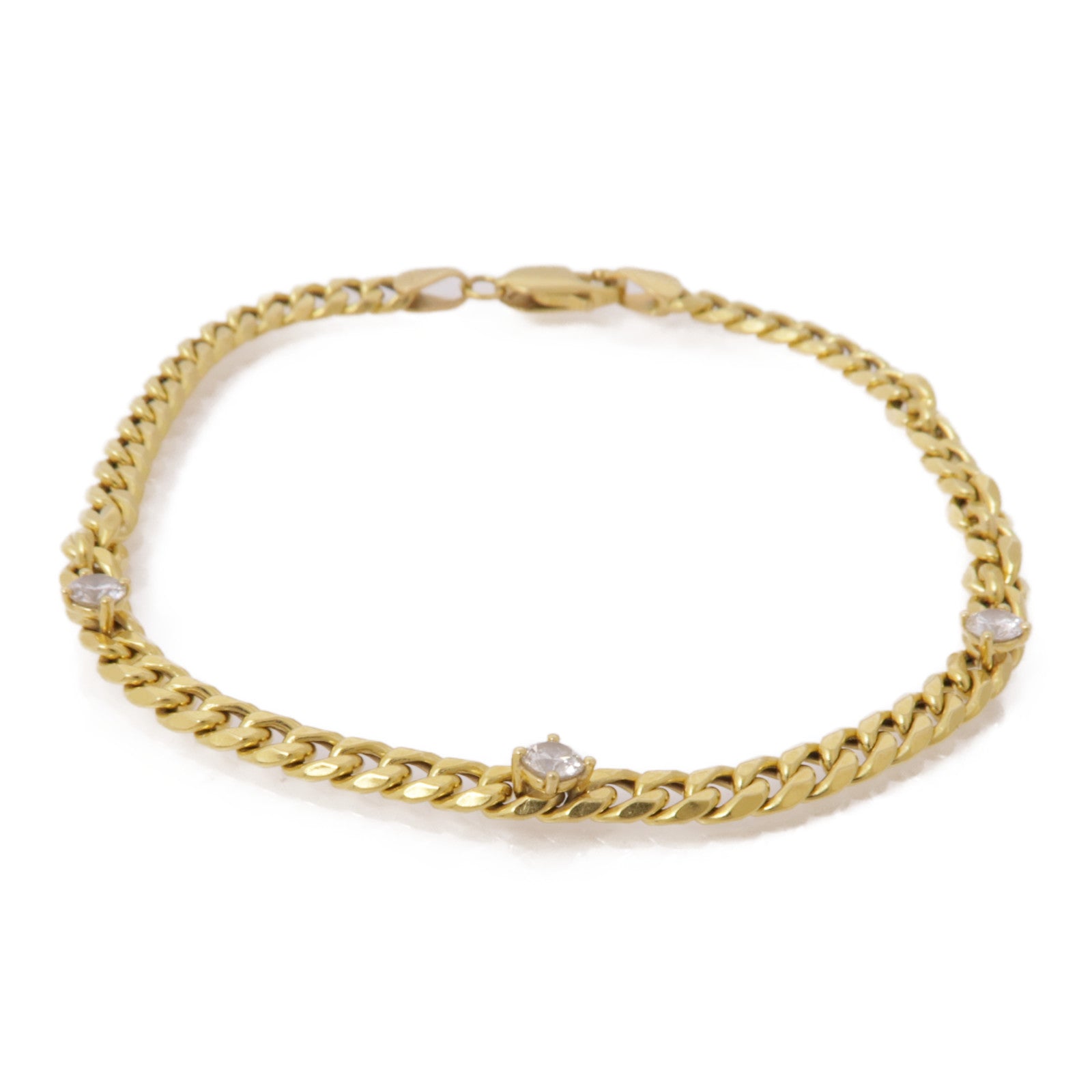 JEWELRY 18K黃金Diamond Bracelets鑽石手鏈