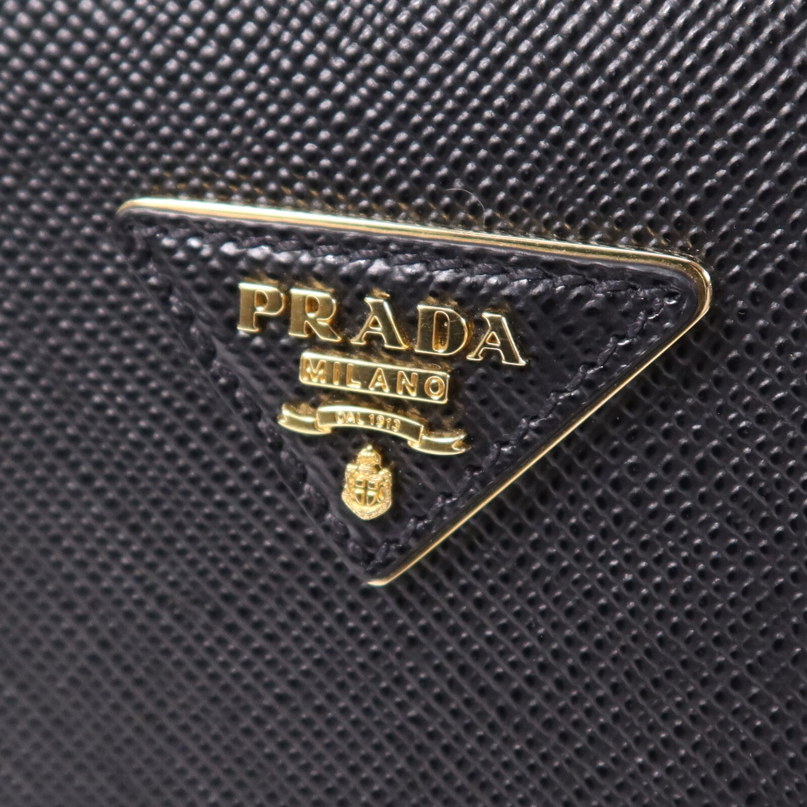 PRADA 【激減優惠】牛皮皮革2 Way Shoulder Bag金扣肩背袋