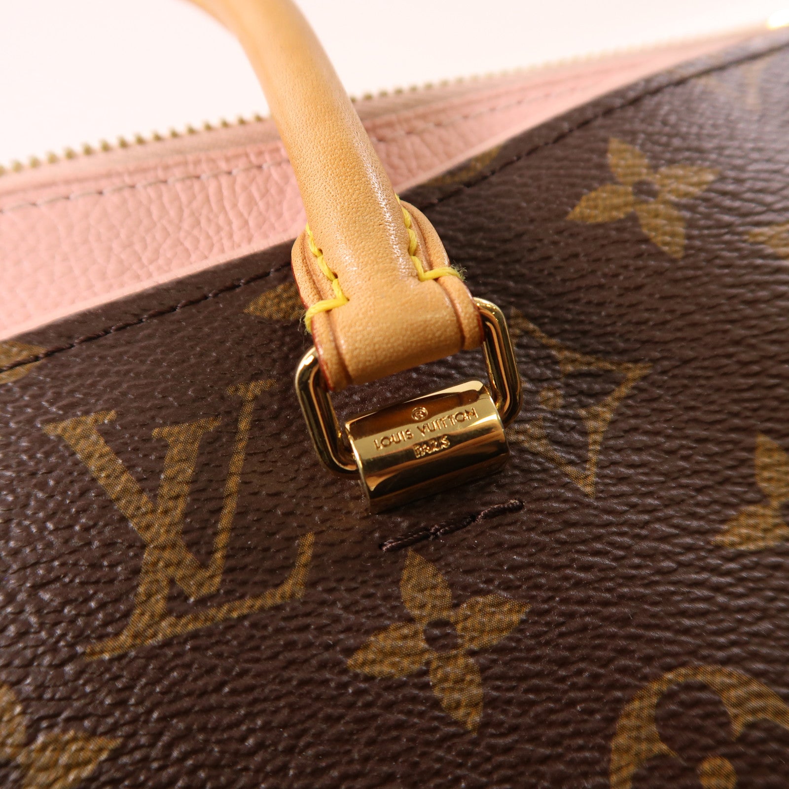 LOUIS VUITTON Monogram Pallas MM金扣手挽肩背兩用袋
