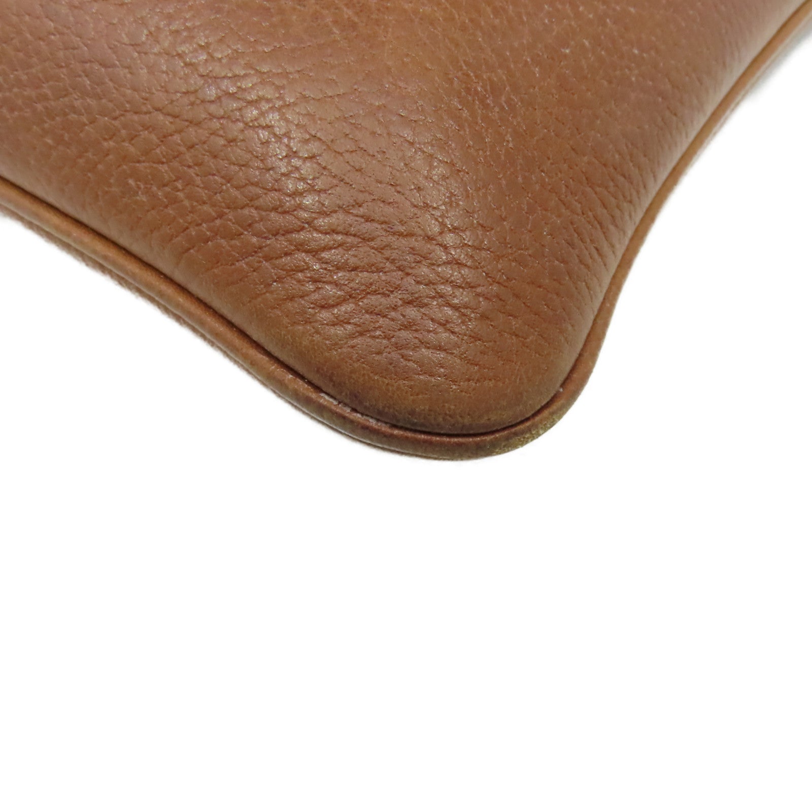 HERMES 【激減優惠】Barenia Faubourg皮革Aline Shoulder Bag肩背袋啡色