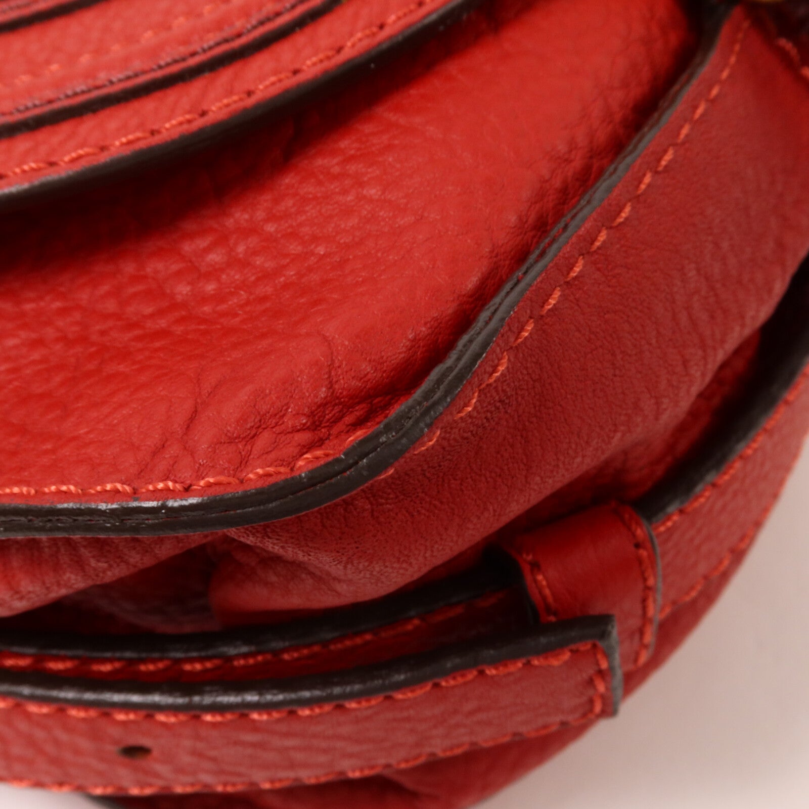 Chloe 牛皮皮革Marcie Round Shoulder Bag肩背袋