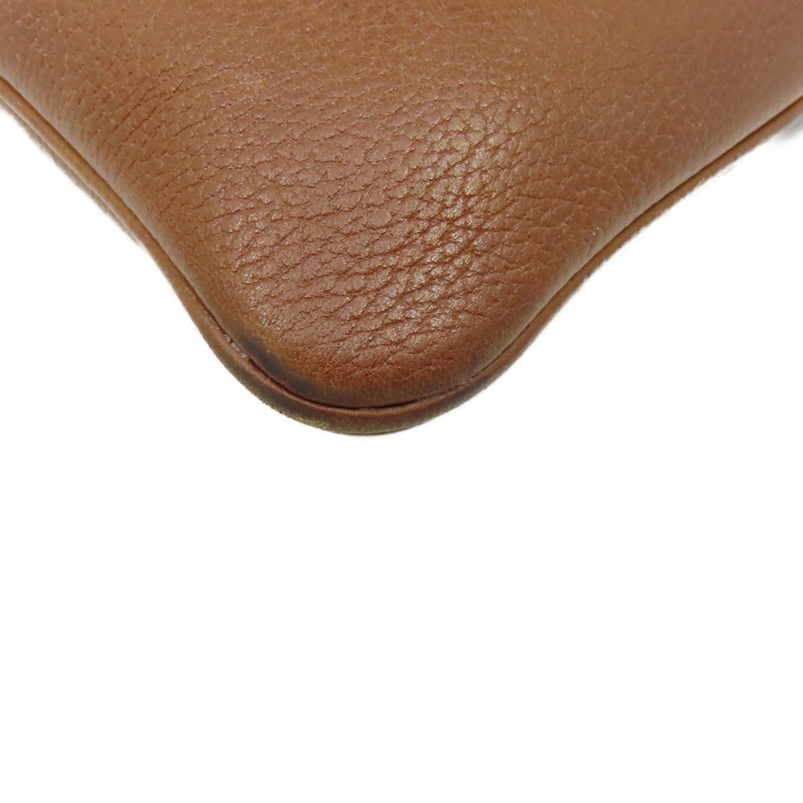 HERMES 【激減優惠】Barenia Faubourg皮革Aline Shoulder Bag肩背袋啡色