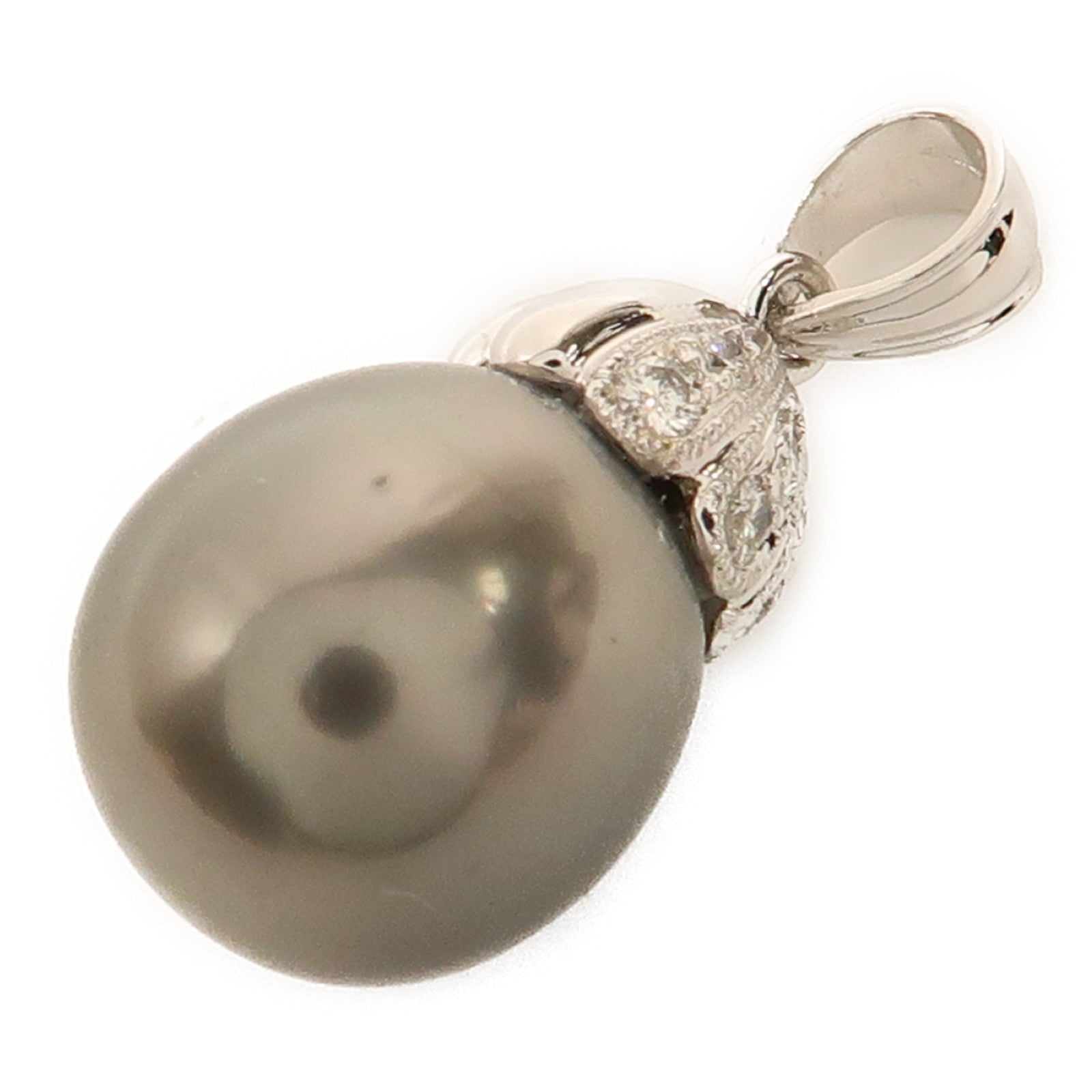 JEWELRY 18K白金Pearl Pendant吊墜