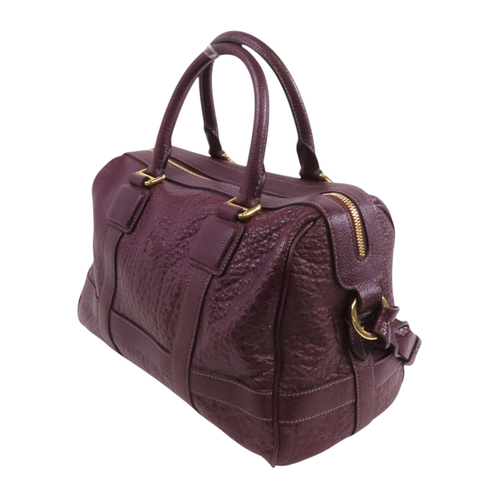 LOEWE 牛皮皮革Shoulder Bag金扣手挽肩背兩用袋